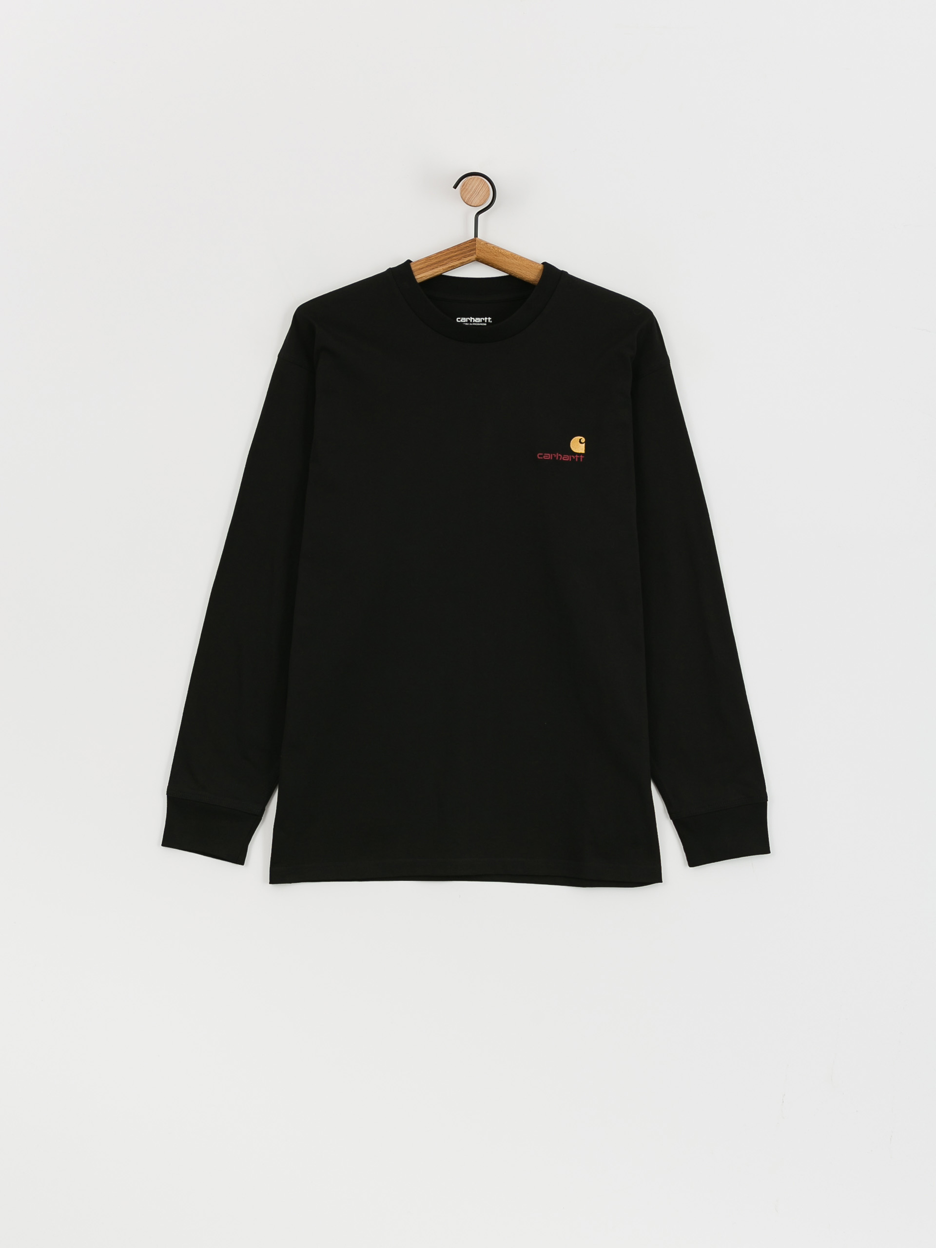 Triko Carhartt WIP American Script (black)
