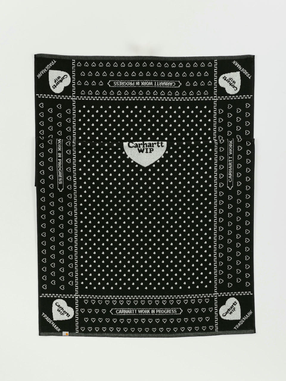 Akcesoria Carhartt WIP Ręcznik Heart Bandana (heart bandana jacquard/black)