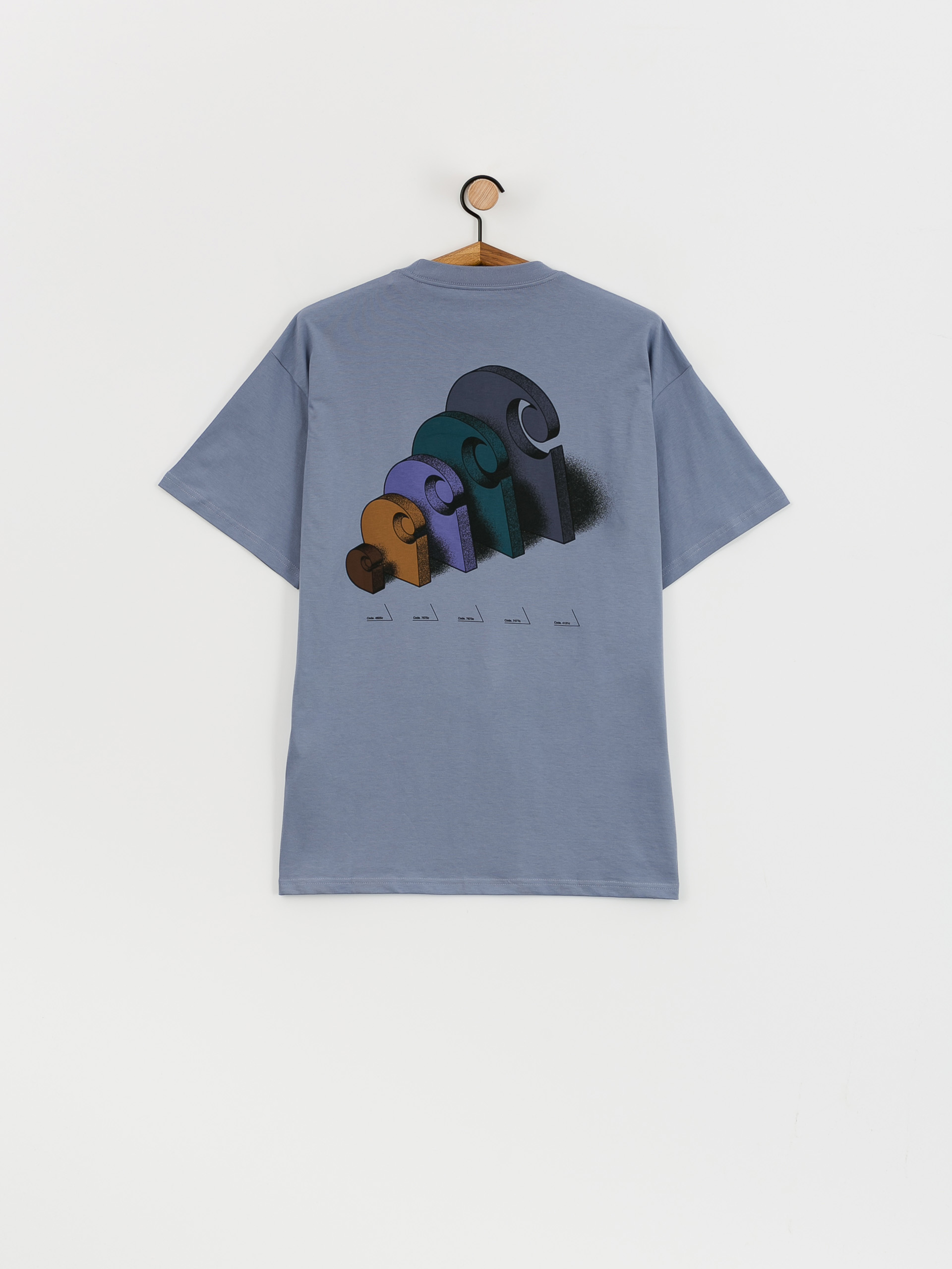 Tričko Carhartt WIP Diagram C (bay blue)