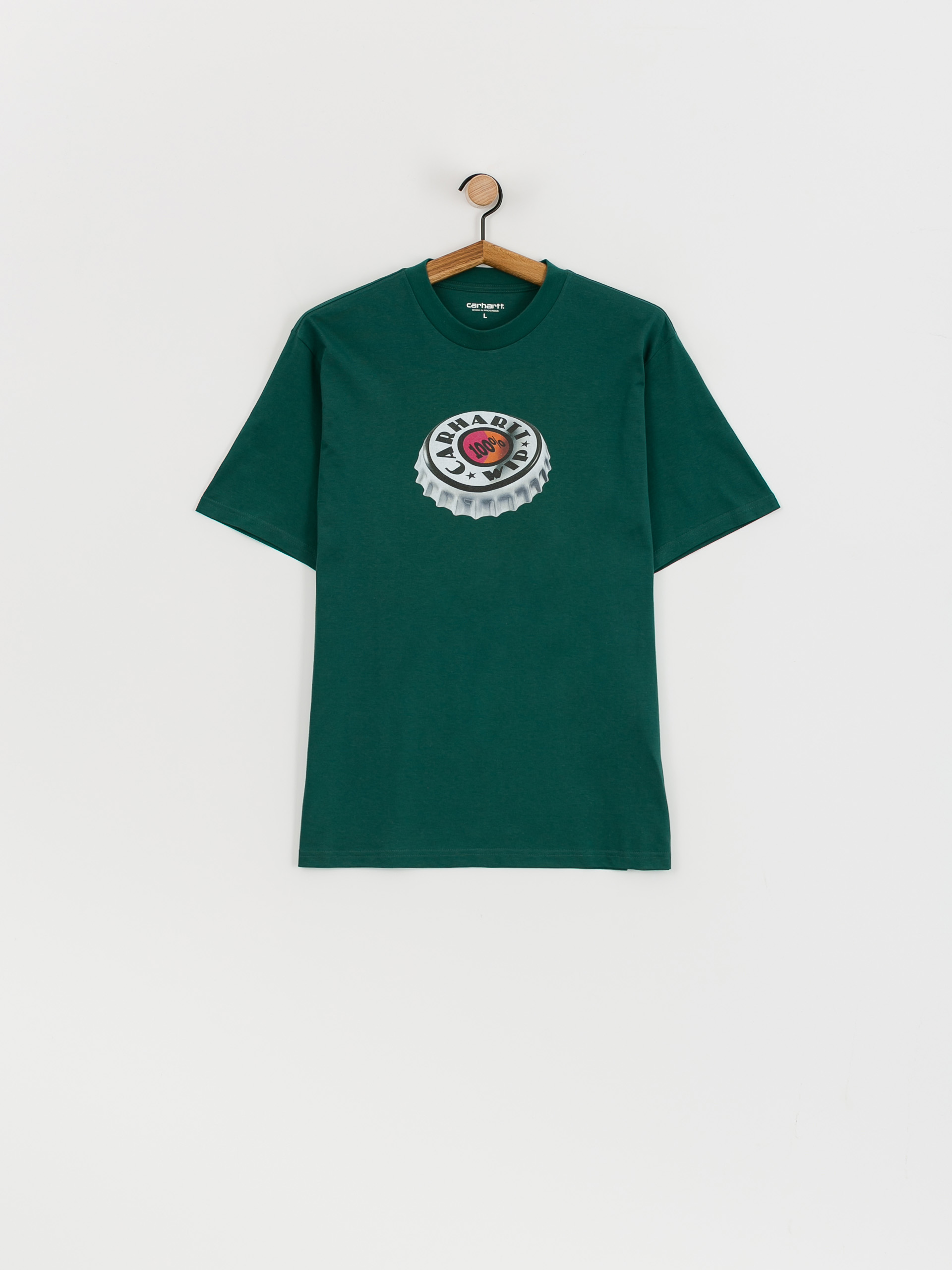 Tričko Carhartt WIP Bottle Cap (chervil)