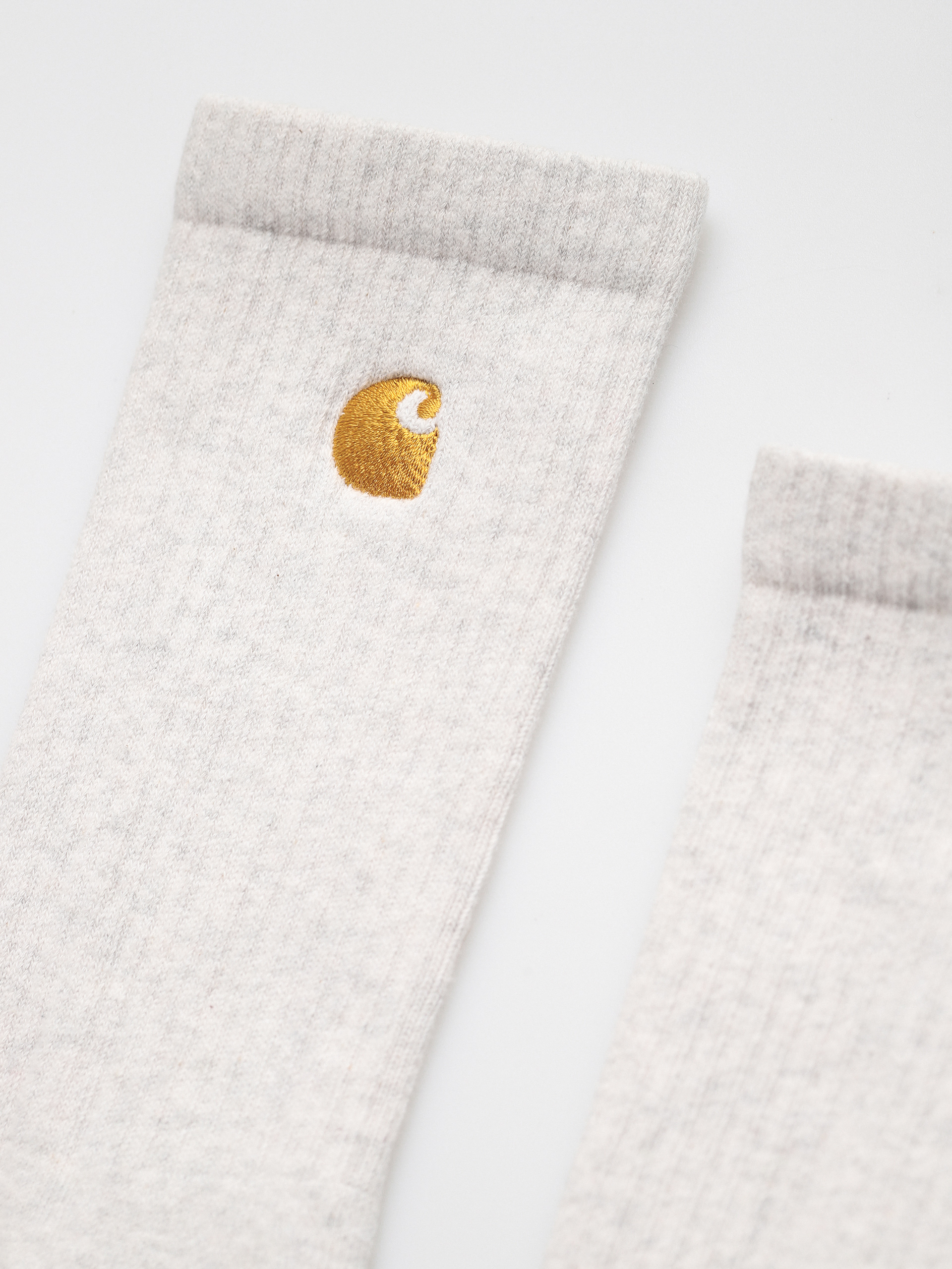 Ponožky Carhartt WIP Chase (ash heather/gold)