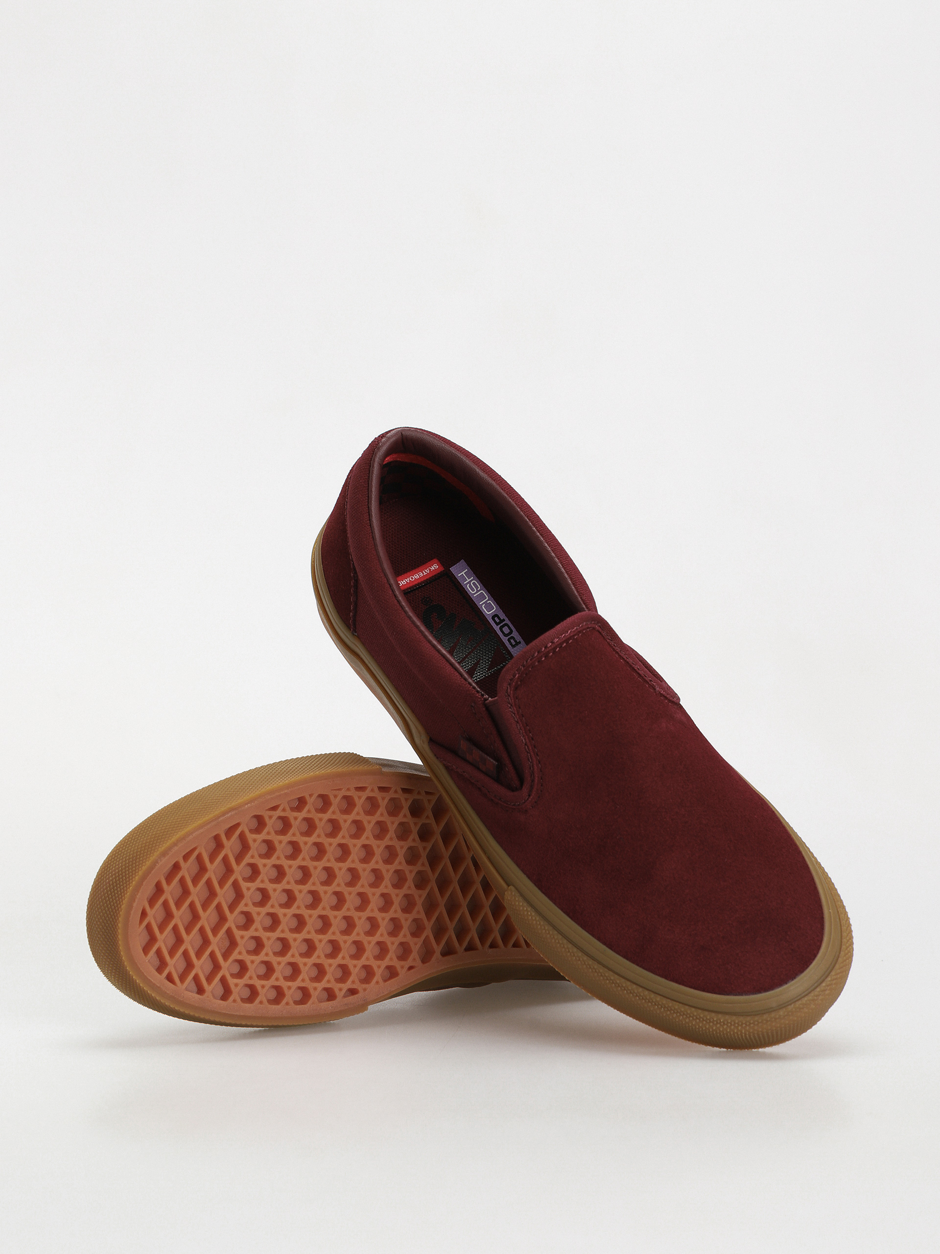 Boty Vans Skate Slip On (port/gum)