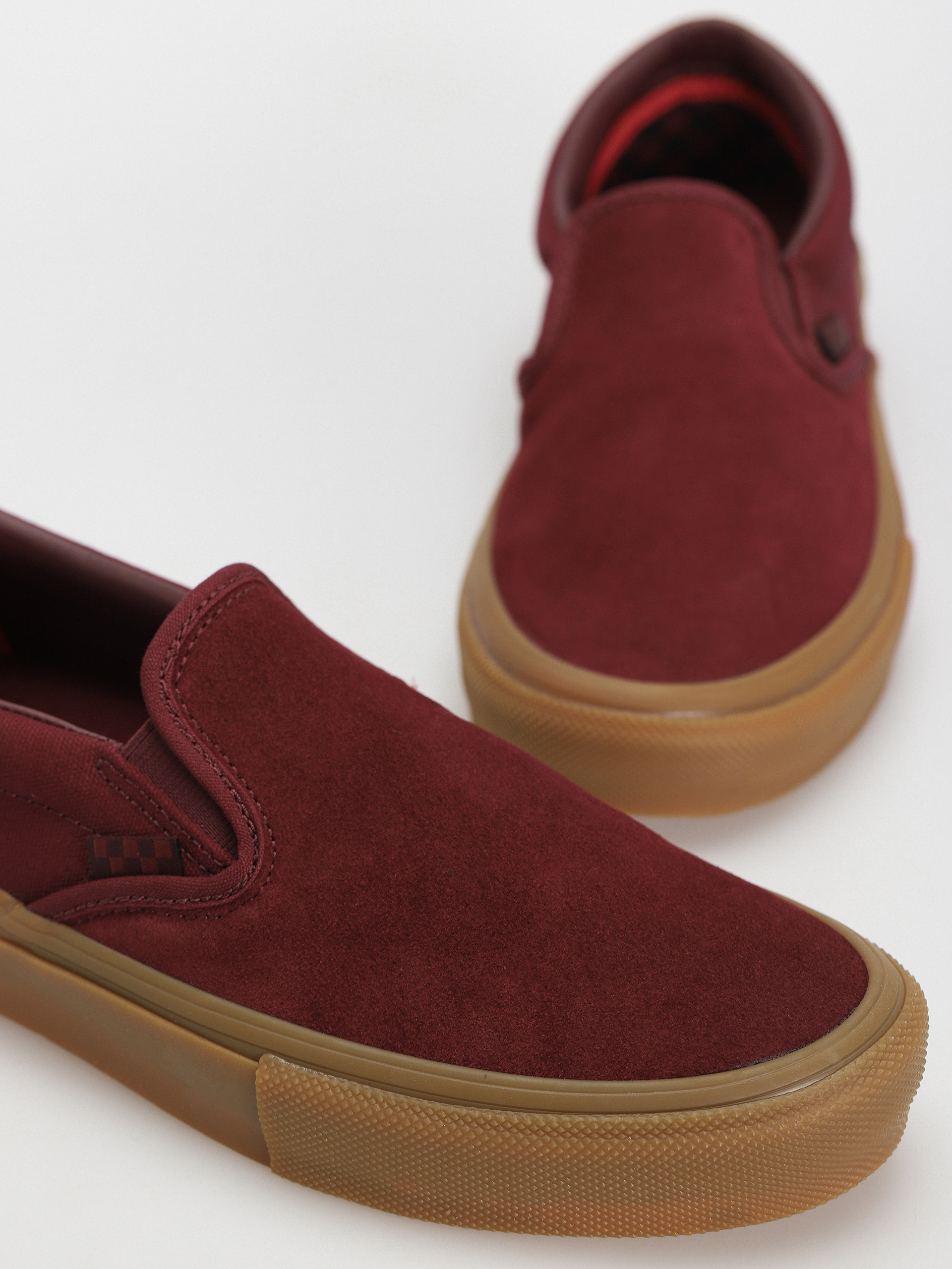 Boty Vans Skate Slip On (port/gum)