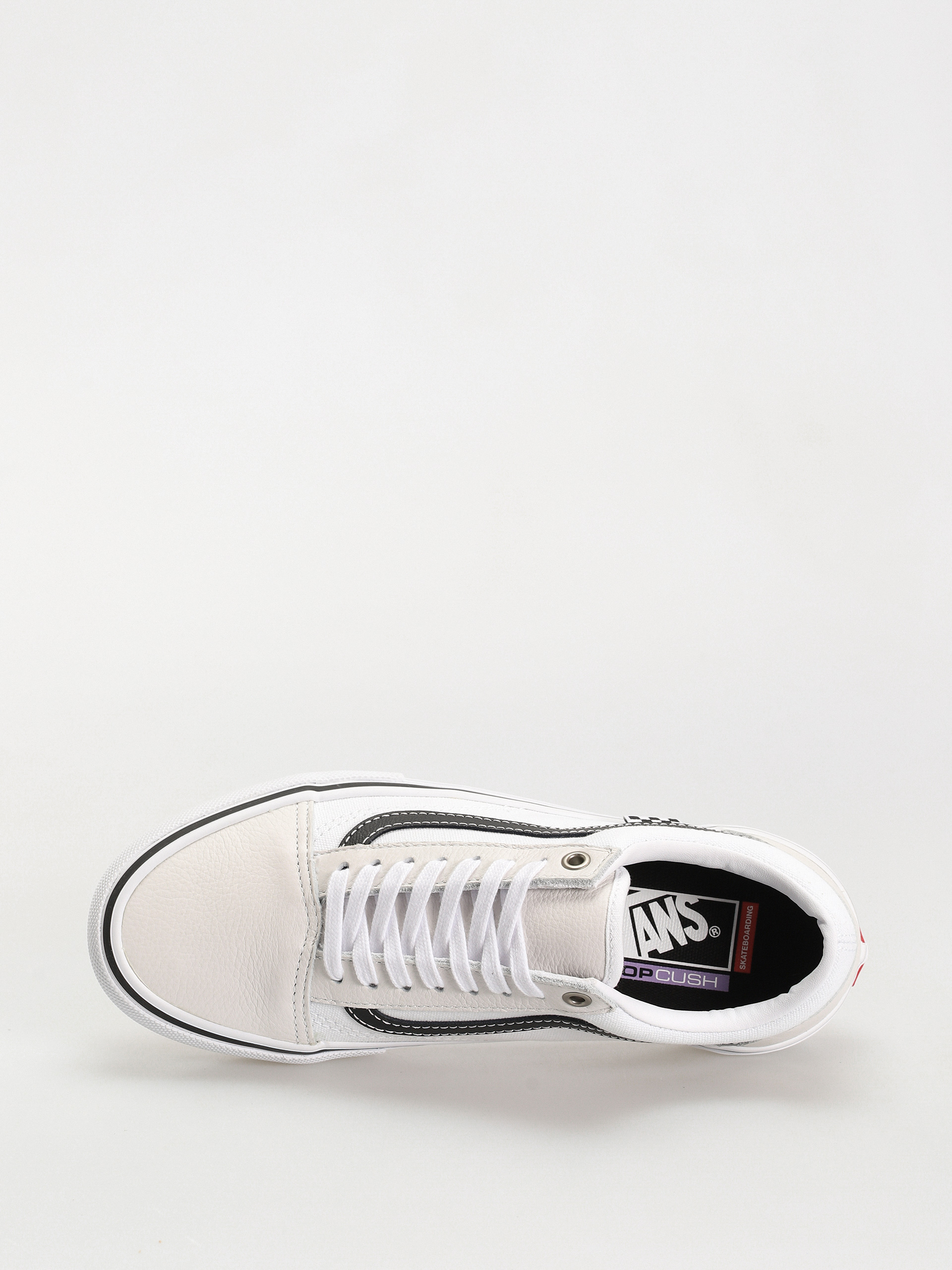 Boty Vans Skate Old Skool (leather white/white)