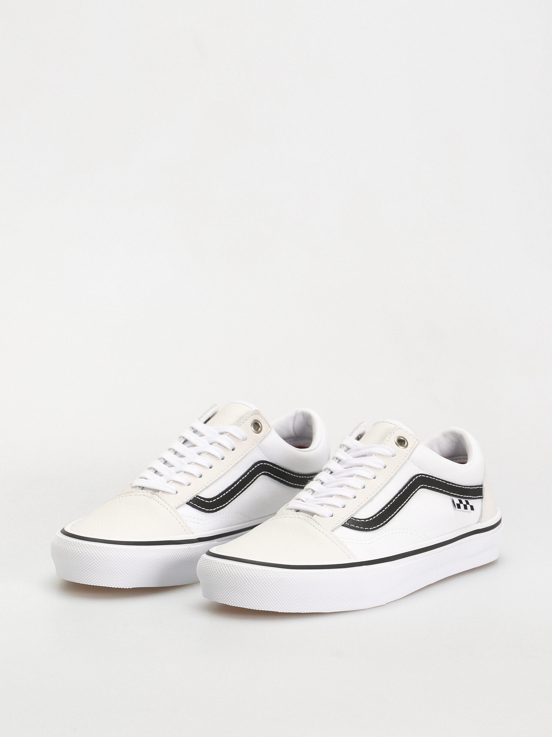 Boty Vans Skate Old Skool (leather white/white)