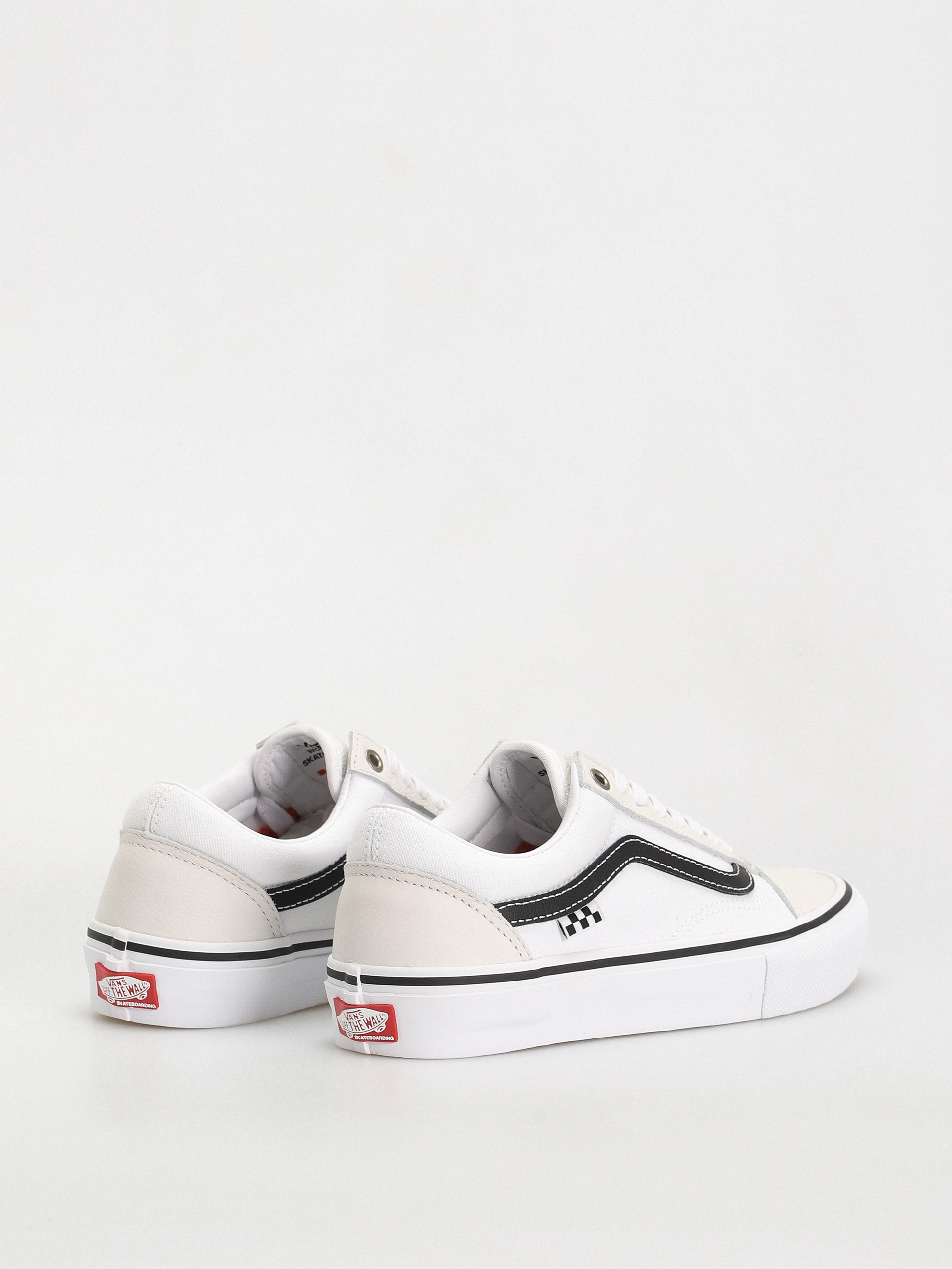 Boty Vans Skate Old Skool (leather white/white)