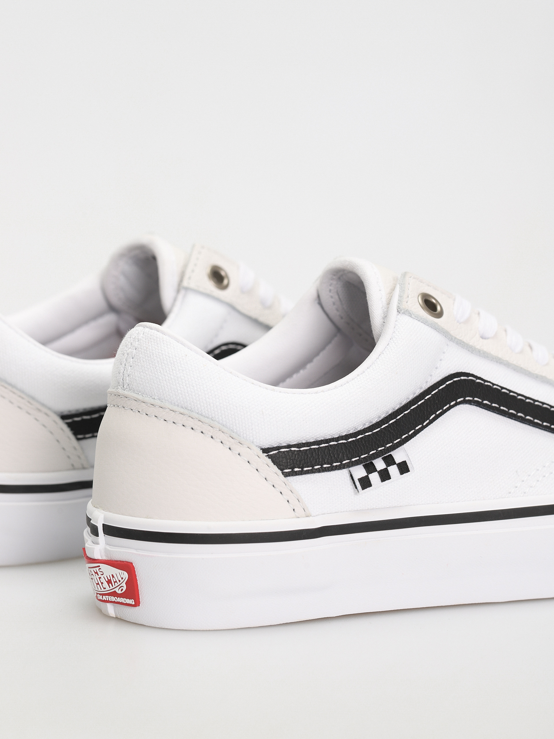 Boty Vans Skate Old Skool (leather white/white)