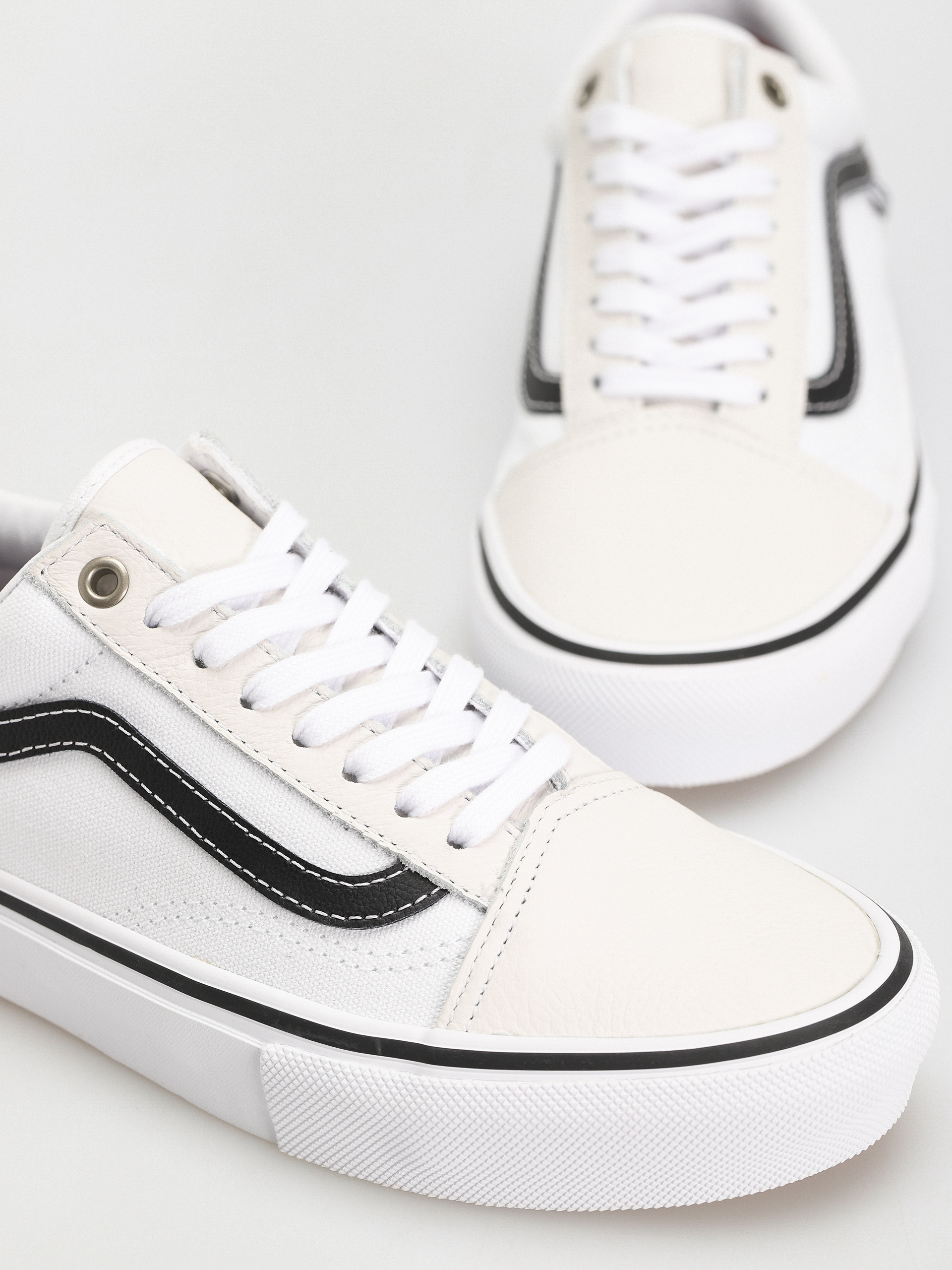 Boty Vans Skate Old Skool (leather white/white)