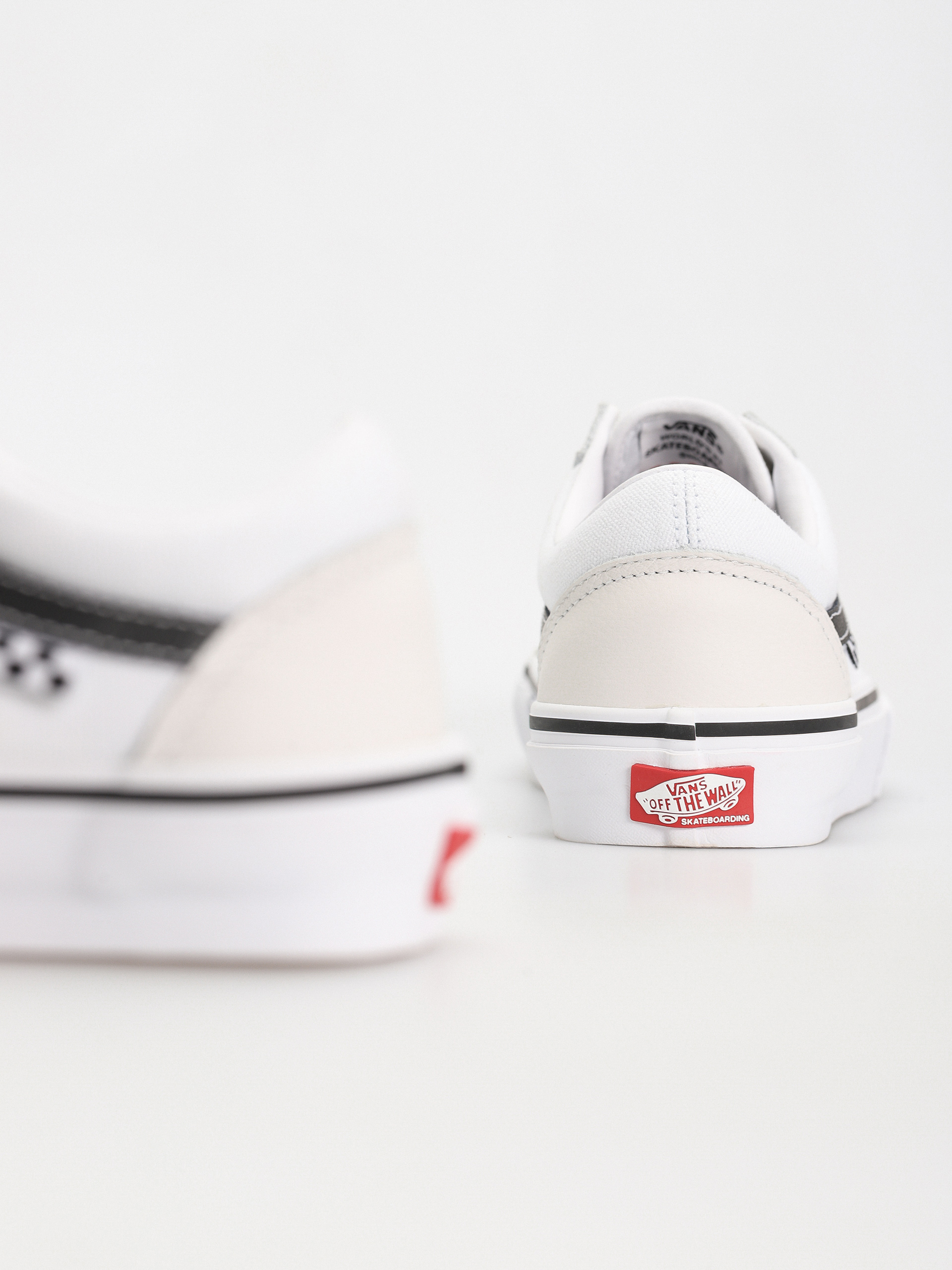 Boty Vans Skate Old Skool (leather white/white)