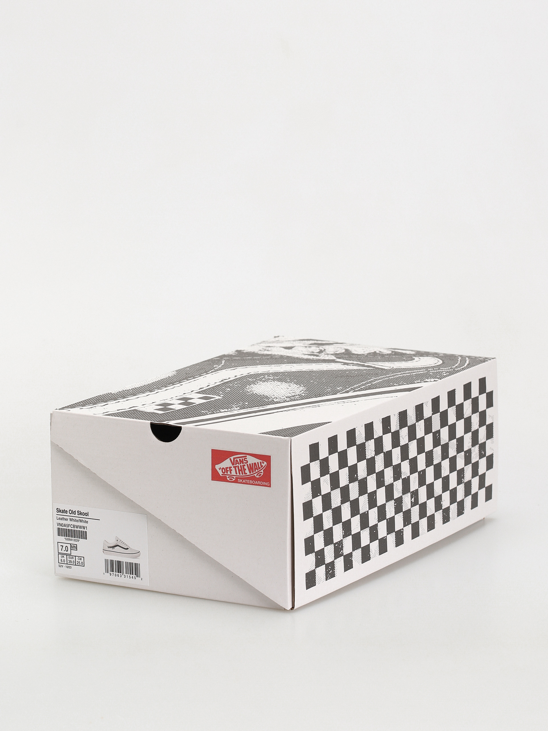 Boty Vans Skate Old Skool (leather white/white)