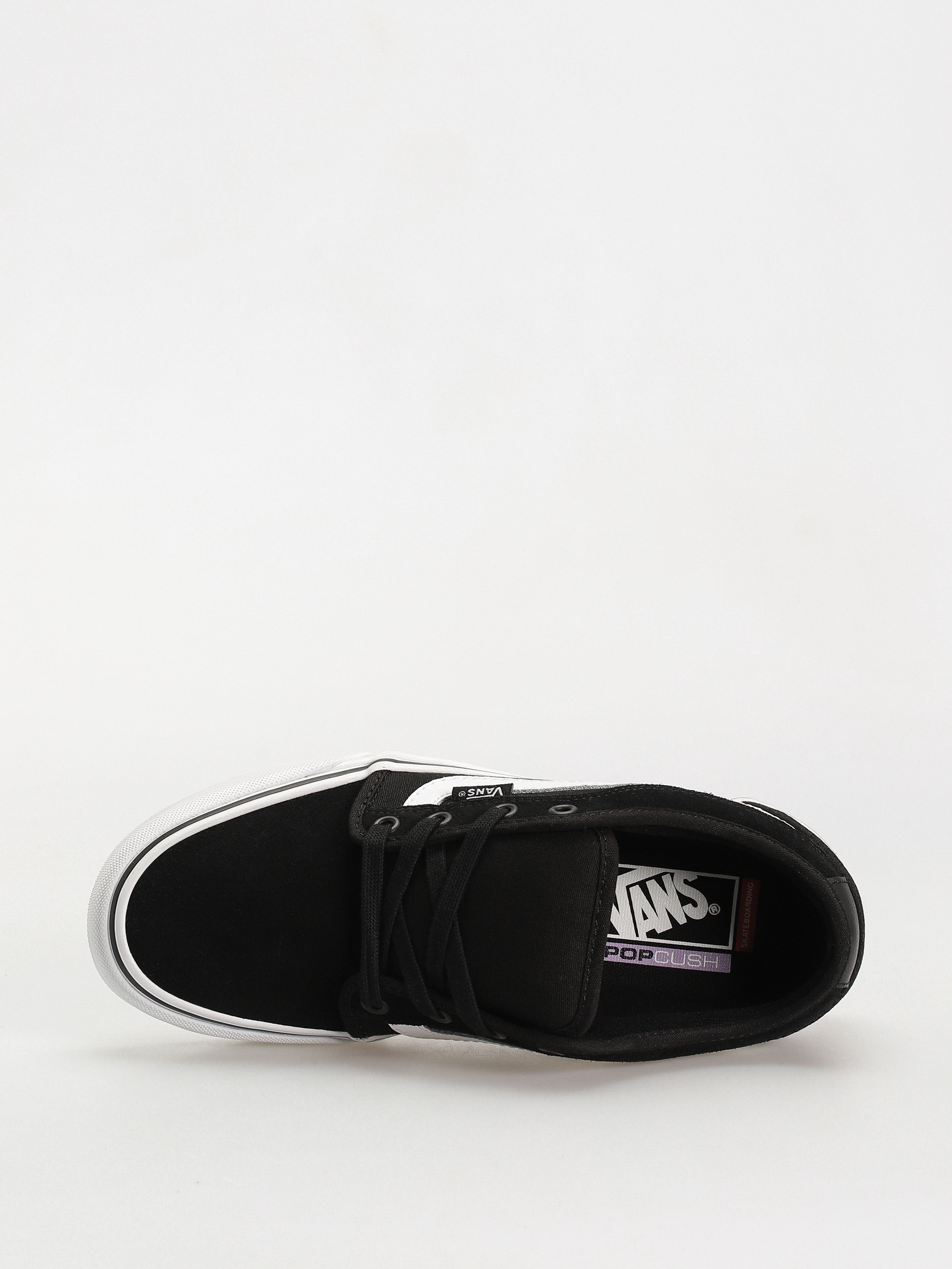 Boty Vans Chukka Low Sidestripe (black/white)