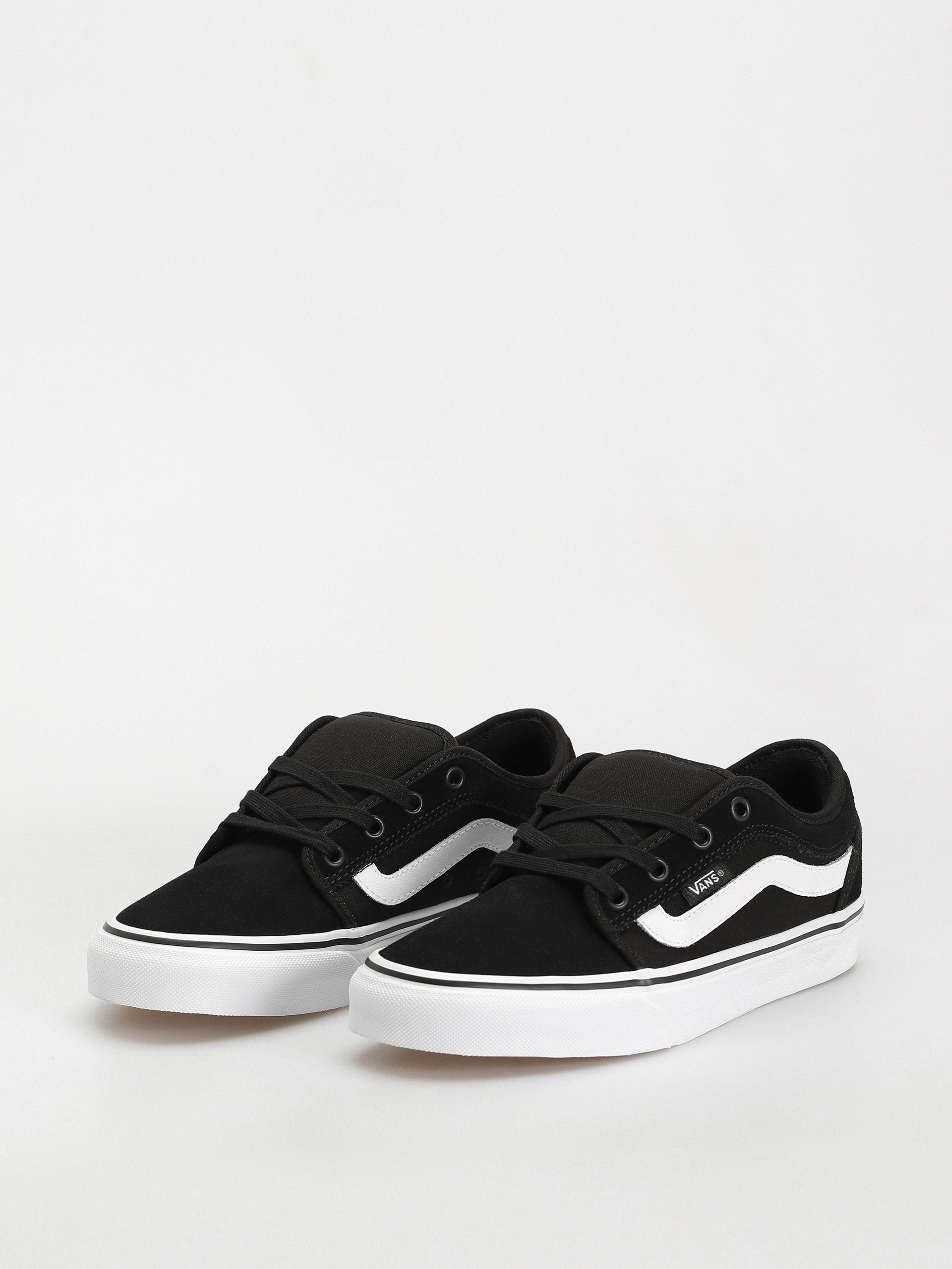 Boty Vans Chukka Low Sidestripe (black/white)