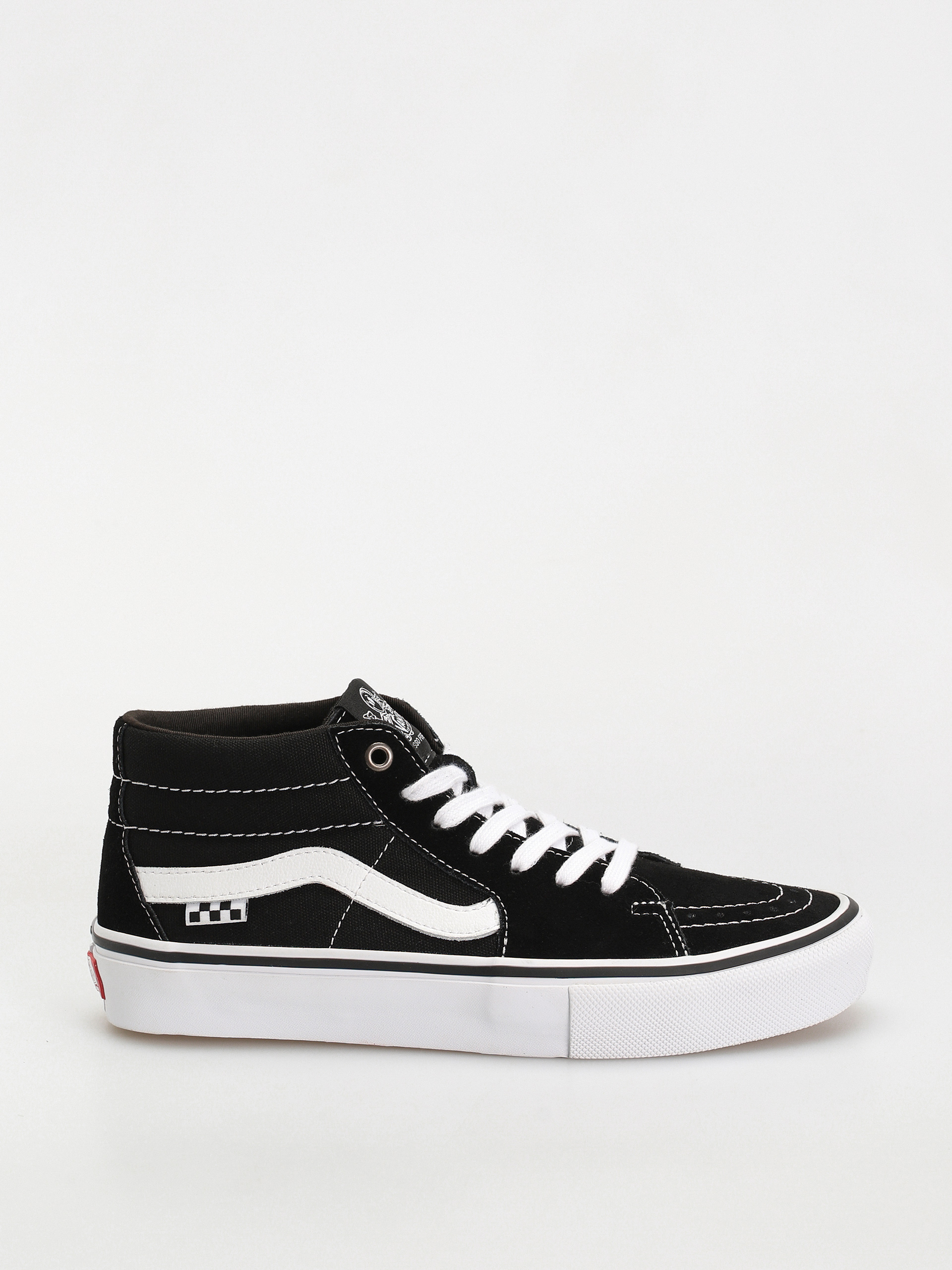 Boty Vans Skate Grosso Mid (black/white)