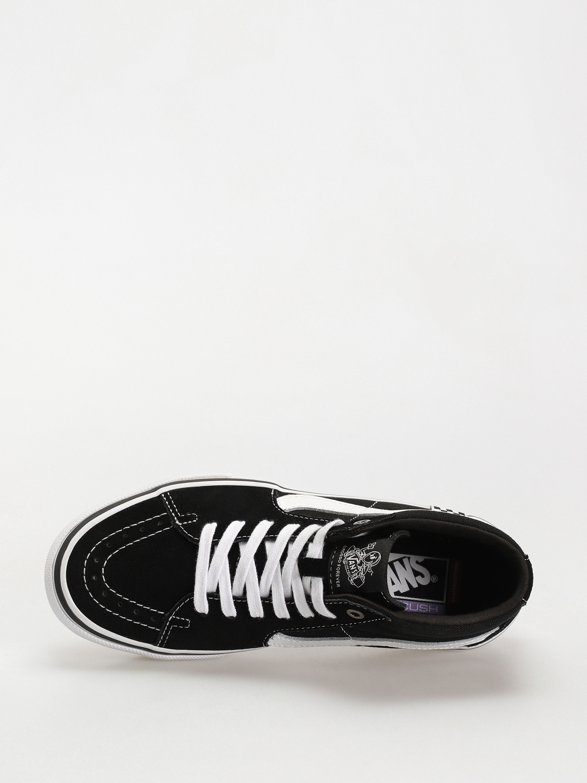 Boty Vans Skate Grosso Mid (black/white)