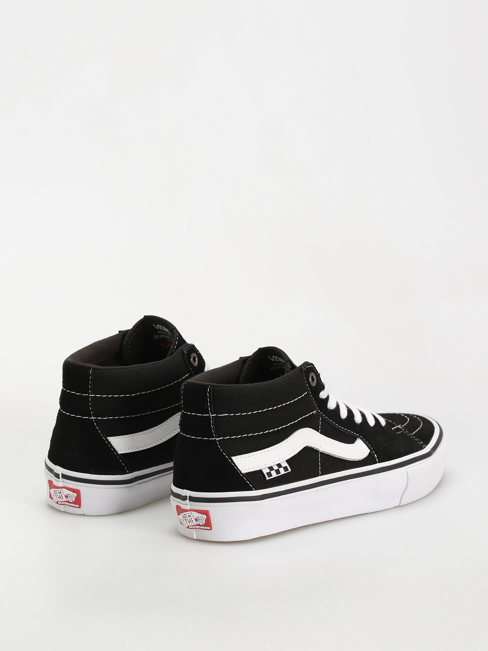 Boty Vans Skate Grosso Mid (black/white)