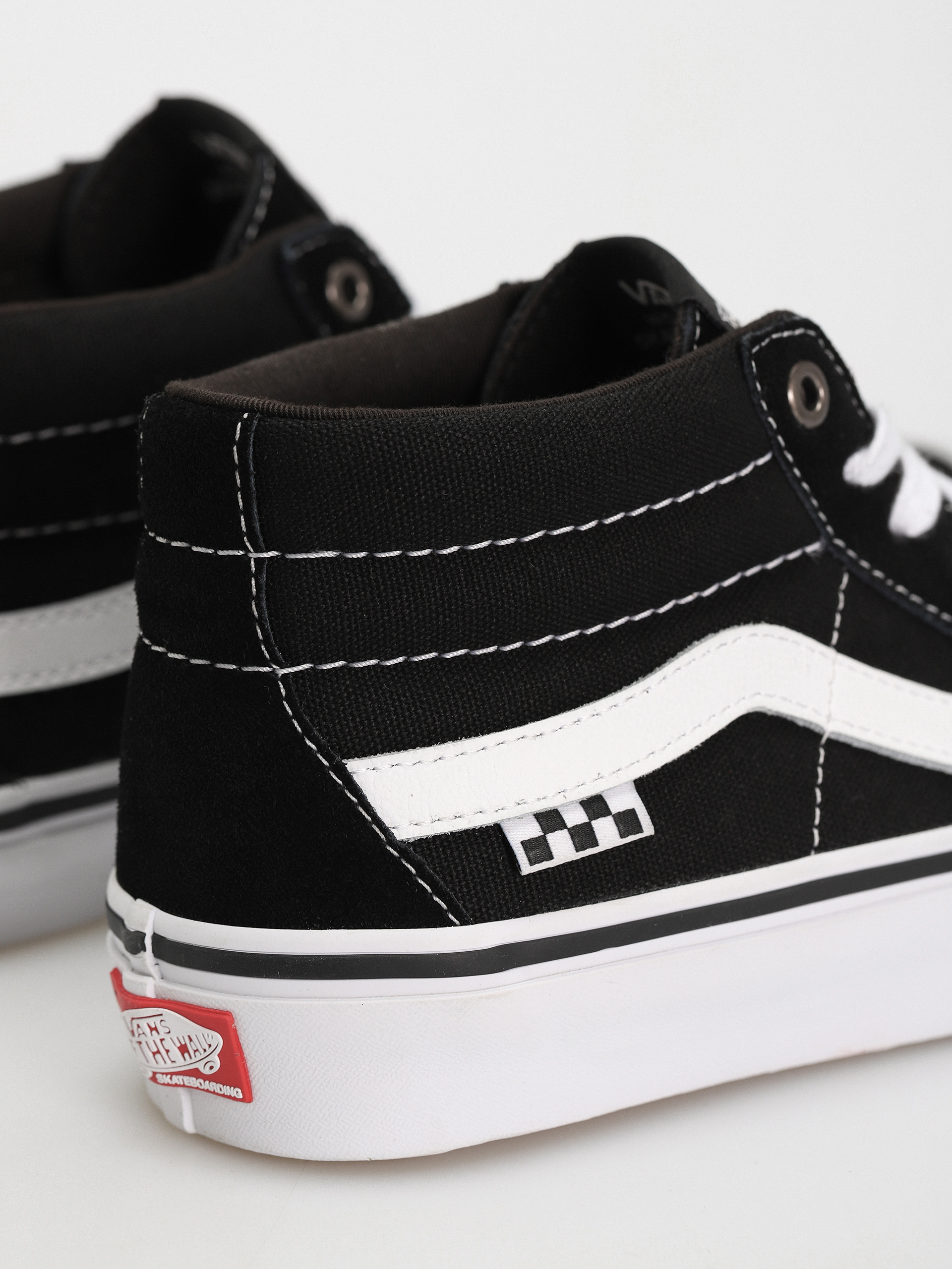 Boty Vans Skate Grosso Mid (black/white)