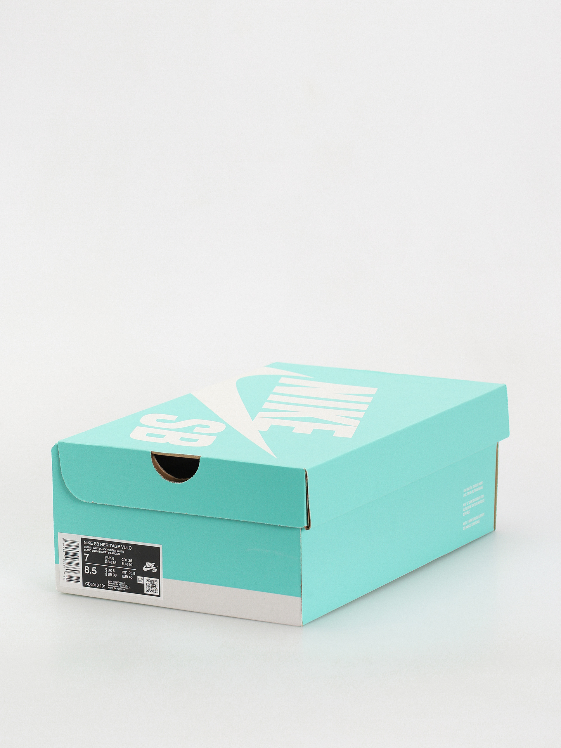 Boty Nike SB Heritage Vulc (summit white/lucky green white)