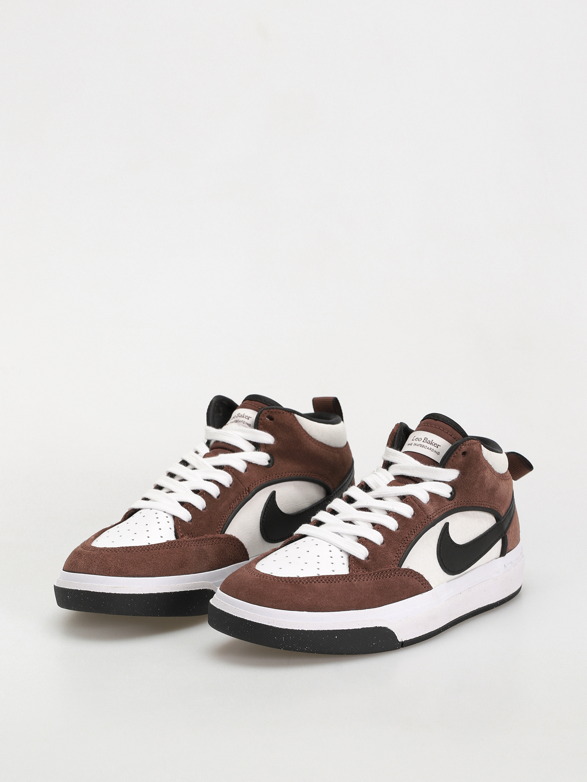 Boty Nike SB React Leo (lt chocolate/black white black)