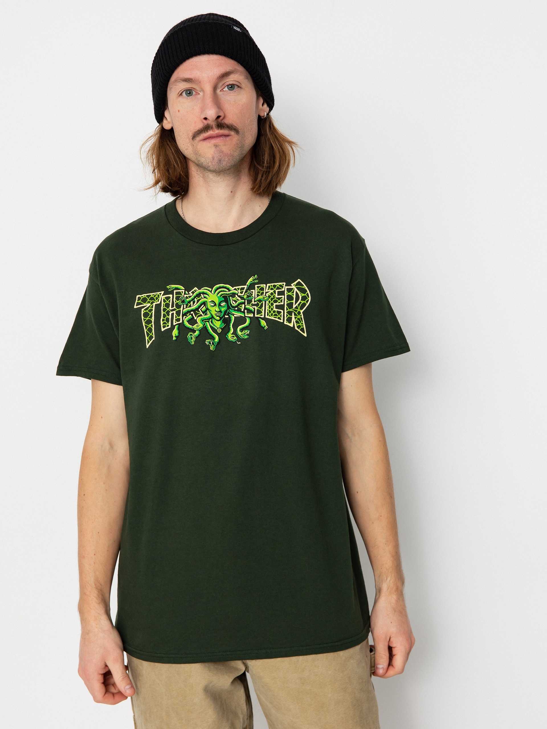Tričko Thrasher Medusa (forest green)