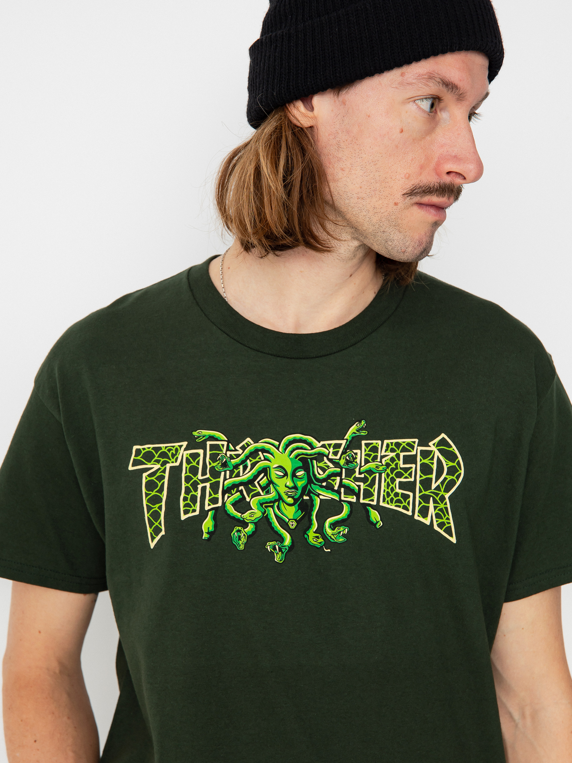 Tričko Thrasher Medusa (forest green)