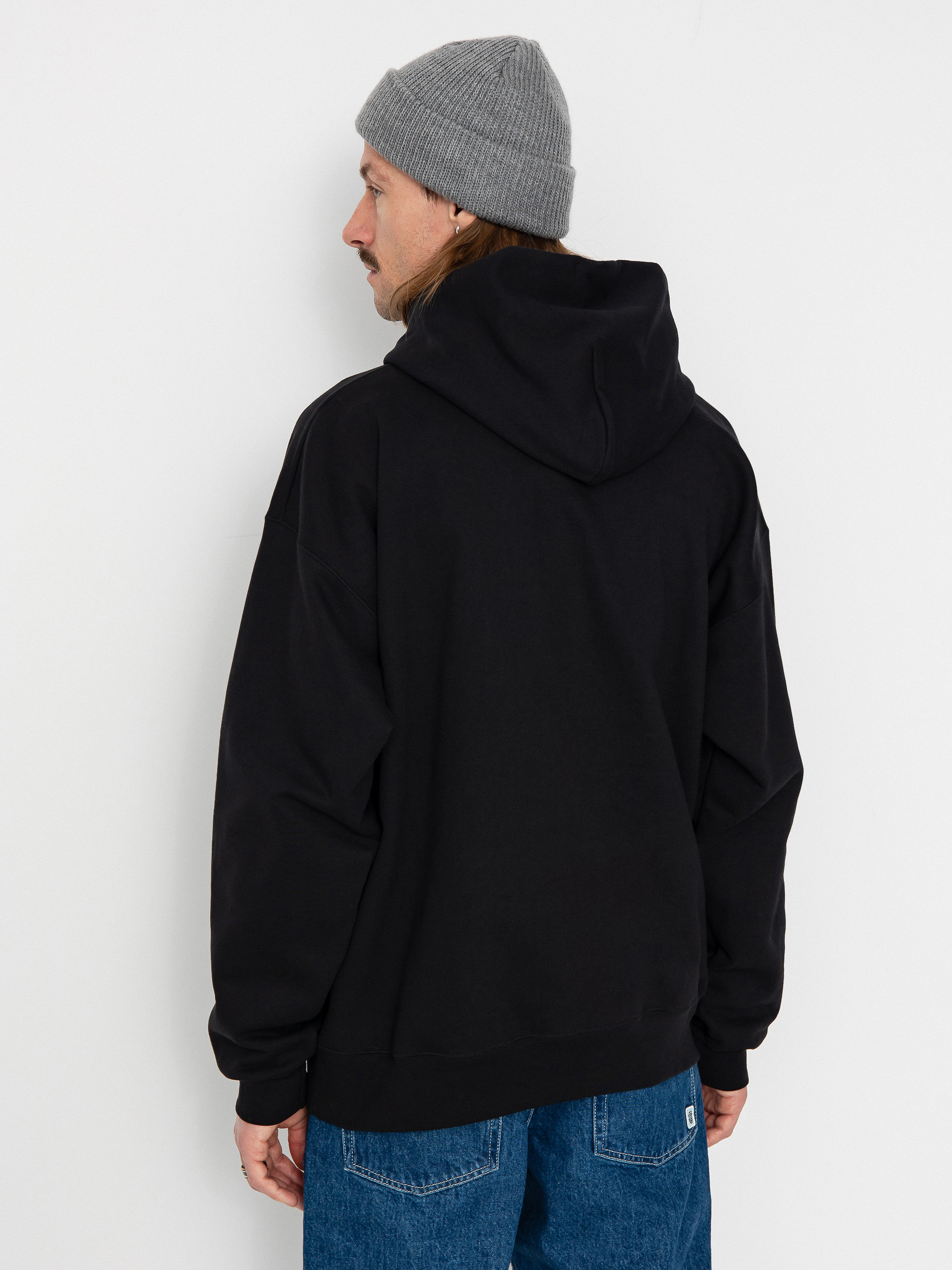 Mikina s kapucí Thrasher Thorns HD (black)