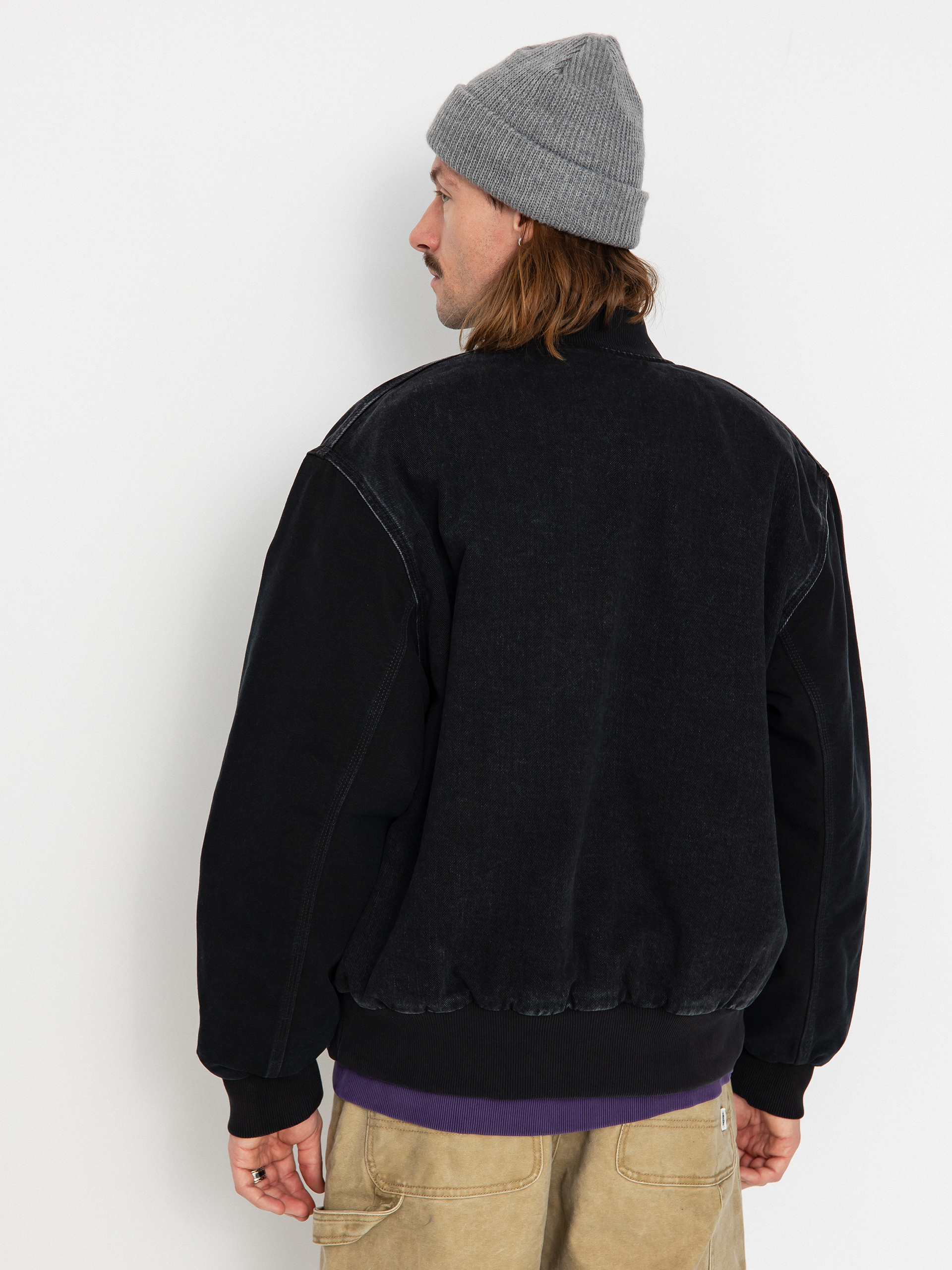 Bunda Carhartt WIP Paxon Bomber (black/black)