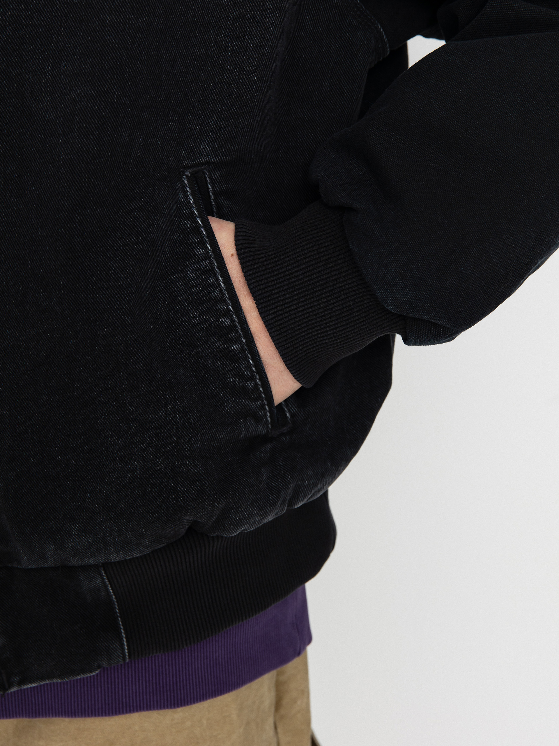Bunda Carhartt WIP Paxon Bomber (black/black)