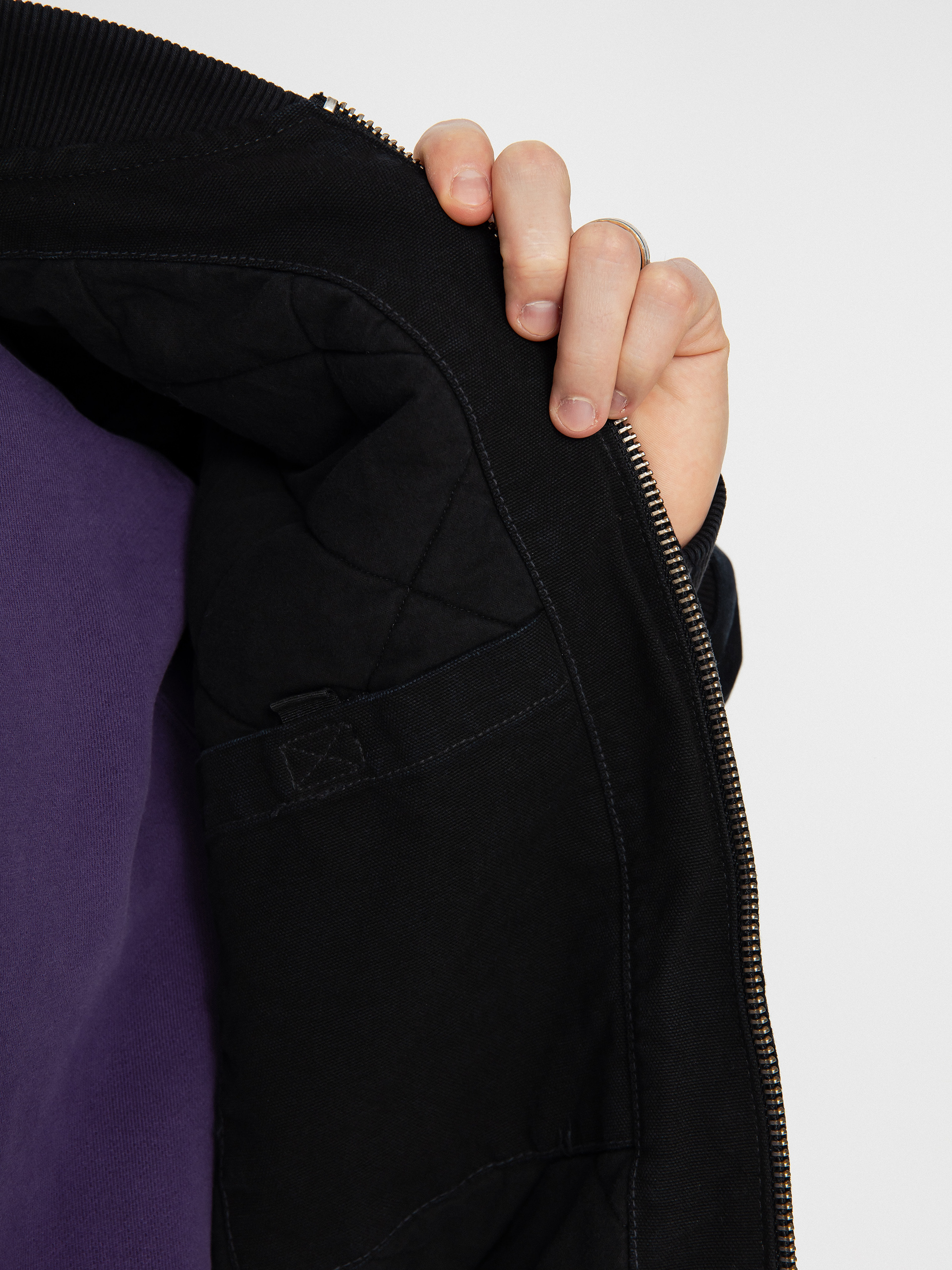 Bunda Carhartt WIP Paxon Bomber (black/black)