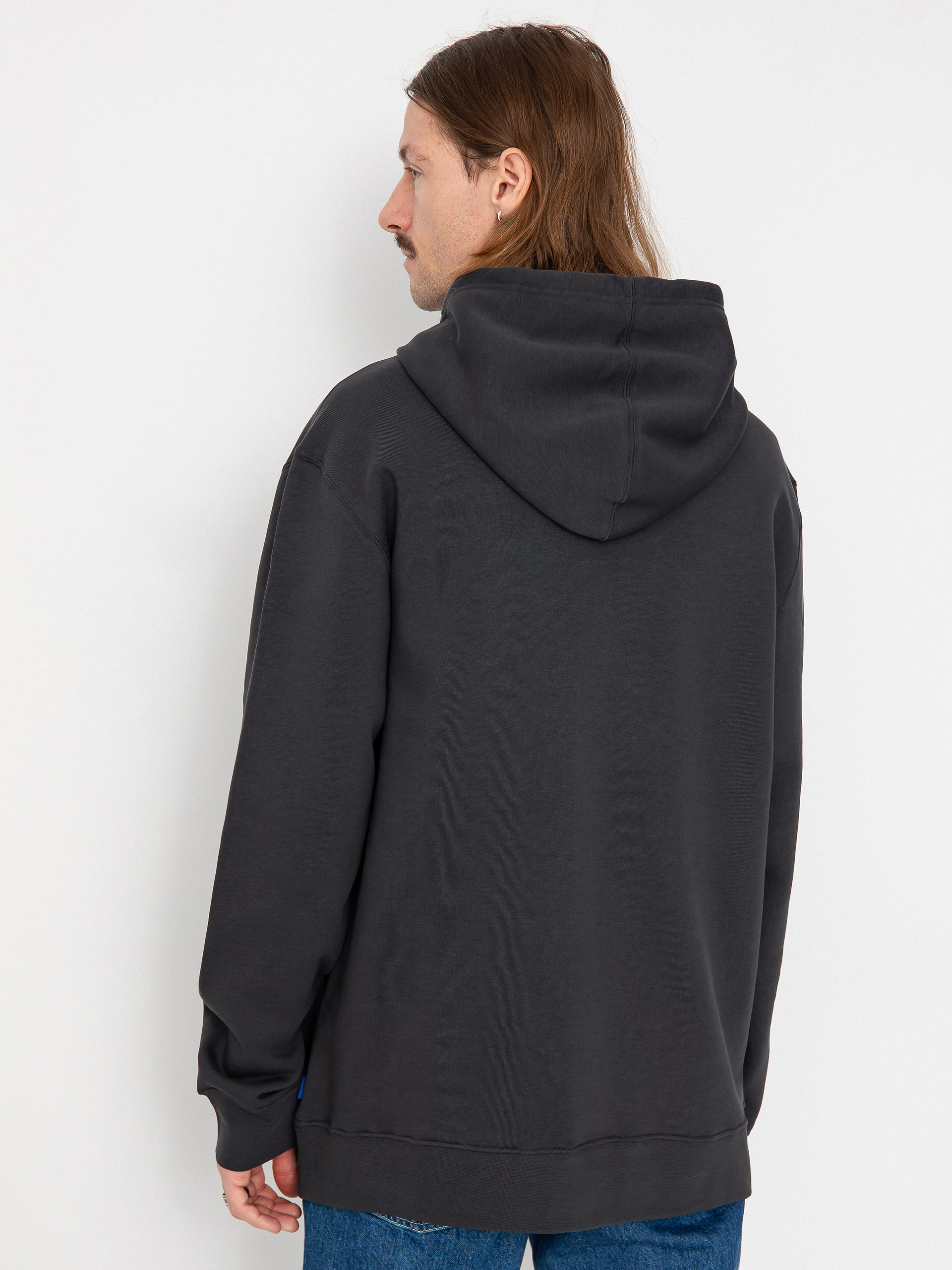 Mikina s kapucí Burton Mountain HD (true black)