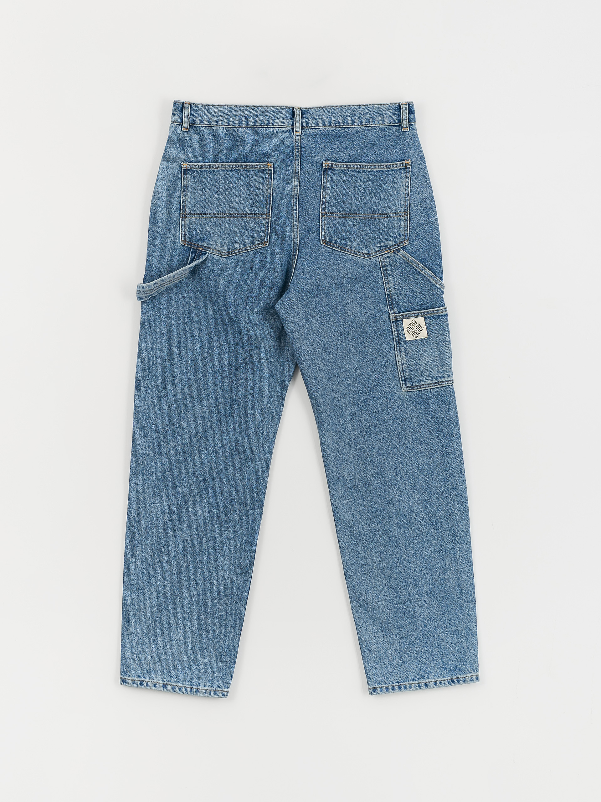 Kalhoty The National Skateboard Co Boreray Carpenter Jeans (washed blue)