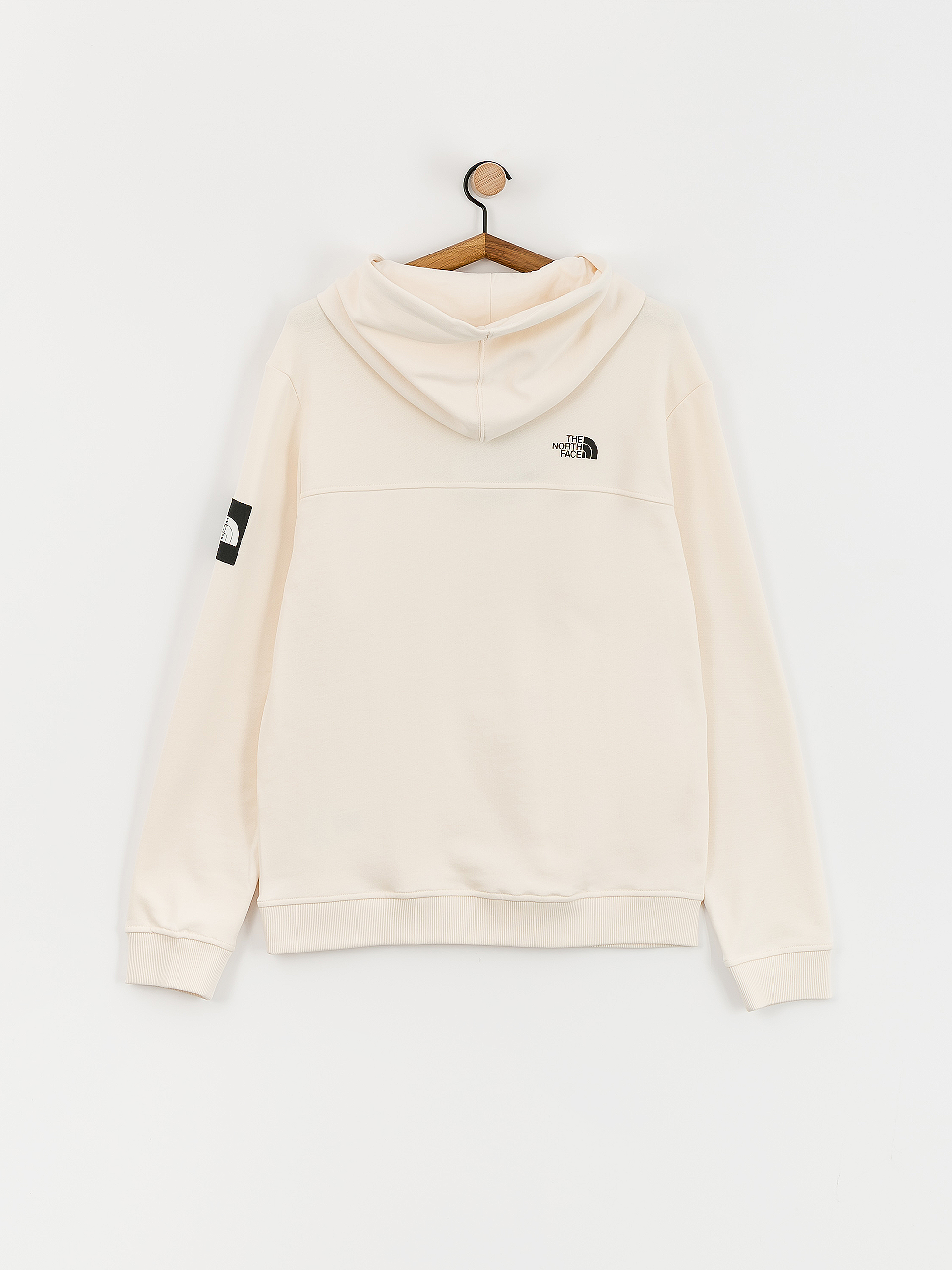 Mikina s kapucí The North Face Fine Alpine HD (white dune)