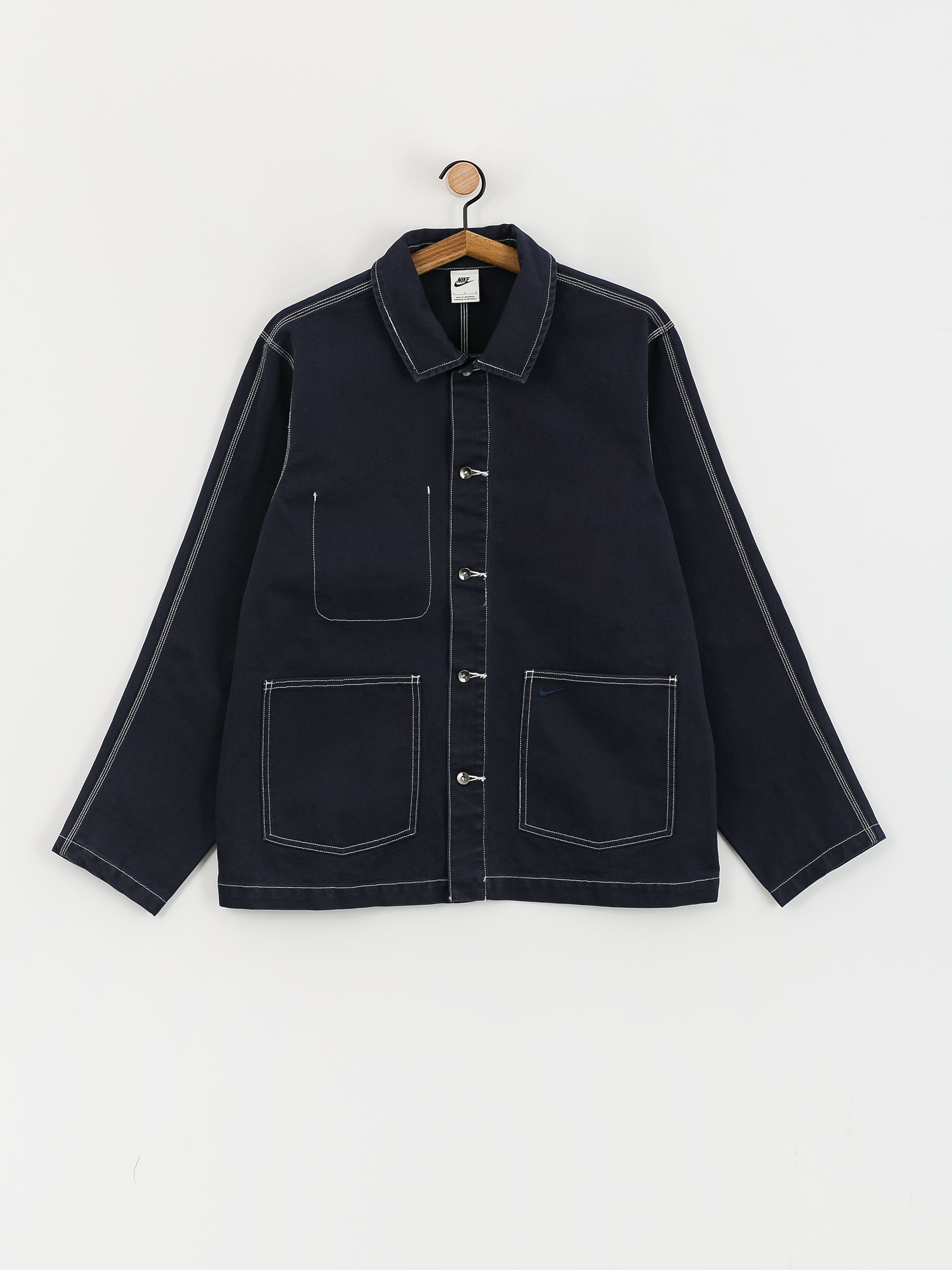 Košile Nike SB Nike Life (obsidian/obsidian)