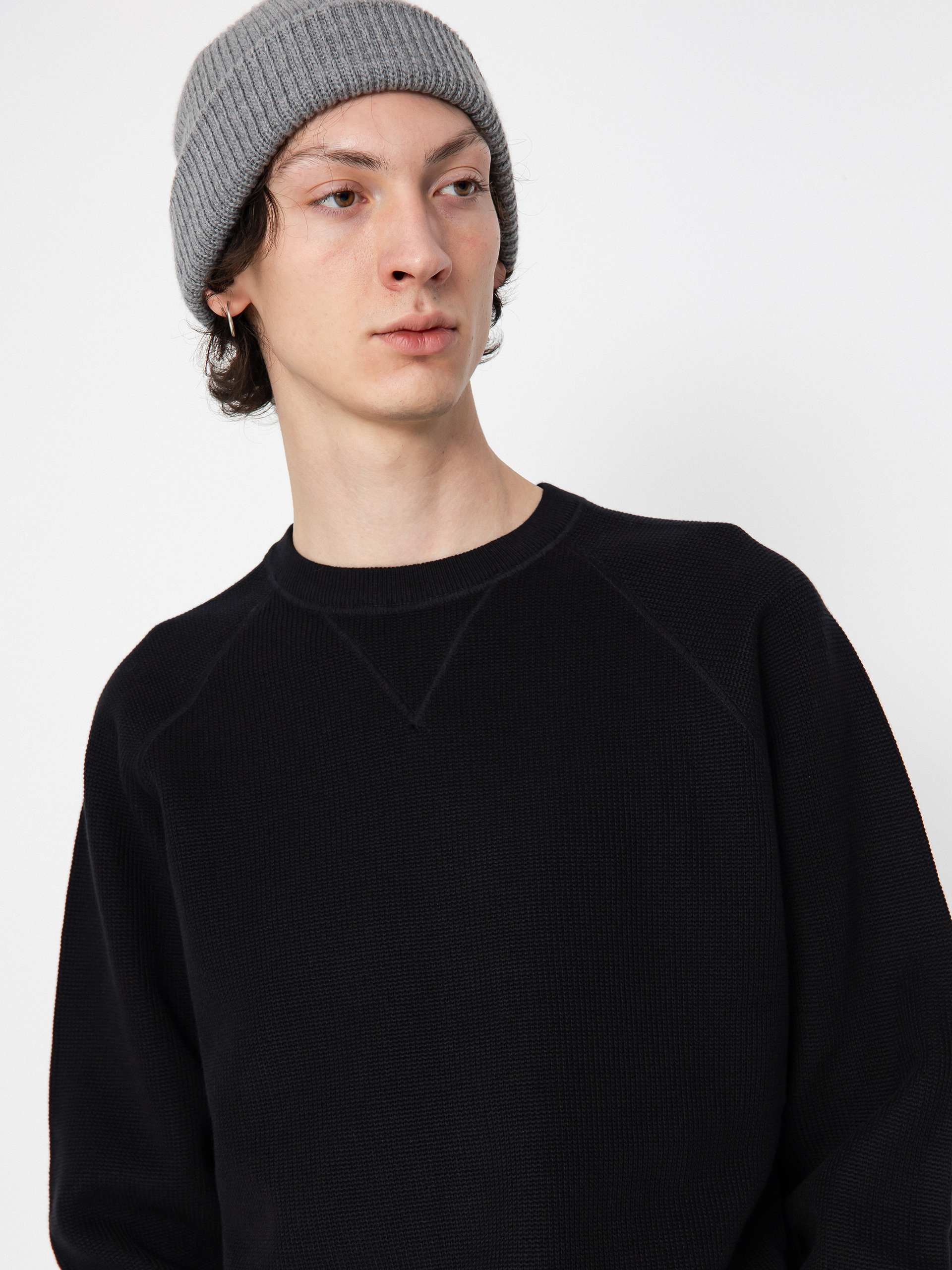 Svetr Carhartt WIP Chase (black/gold)