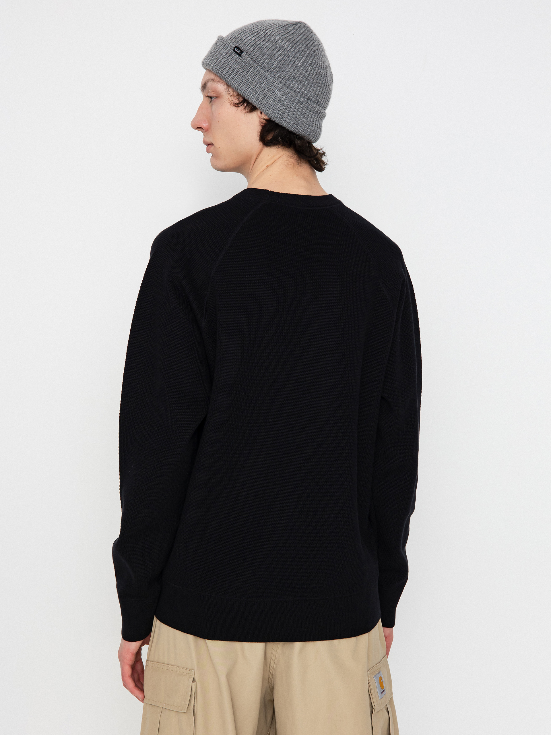 Svetr Carhartt WIP Chase (black/gold)