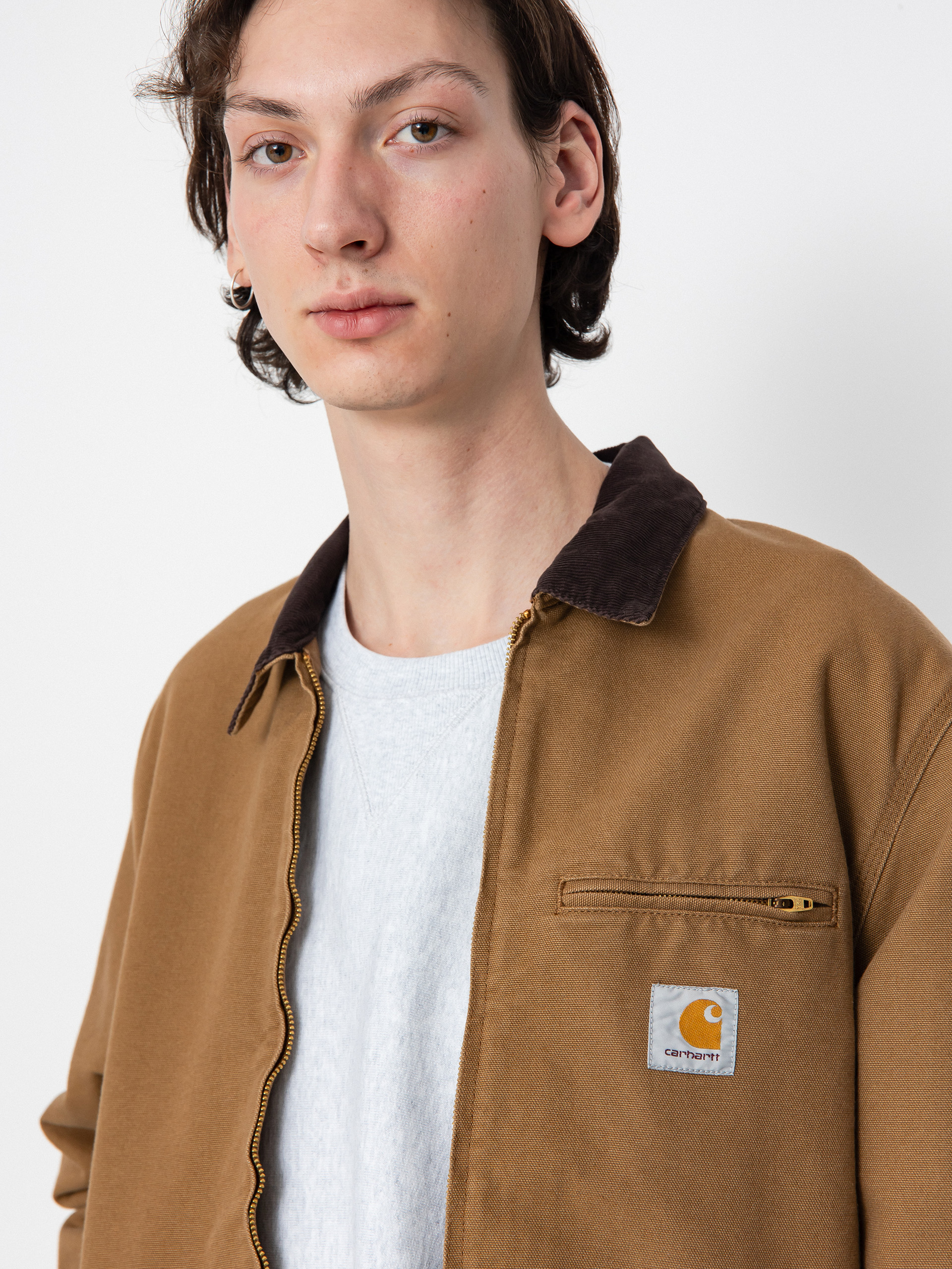 Bunda Carhartt WIP Detroit (hamilton brown/tobacco)