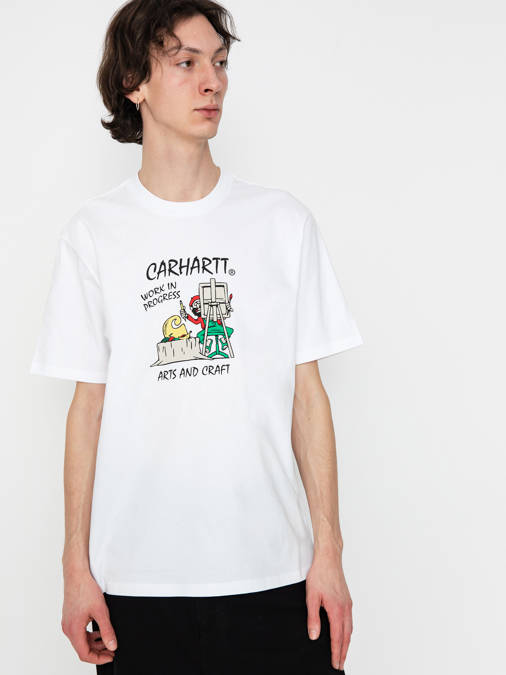 Tričko Carhartt WIP Art Supply (white)