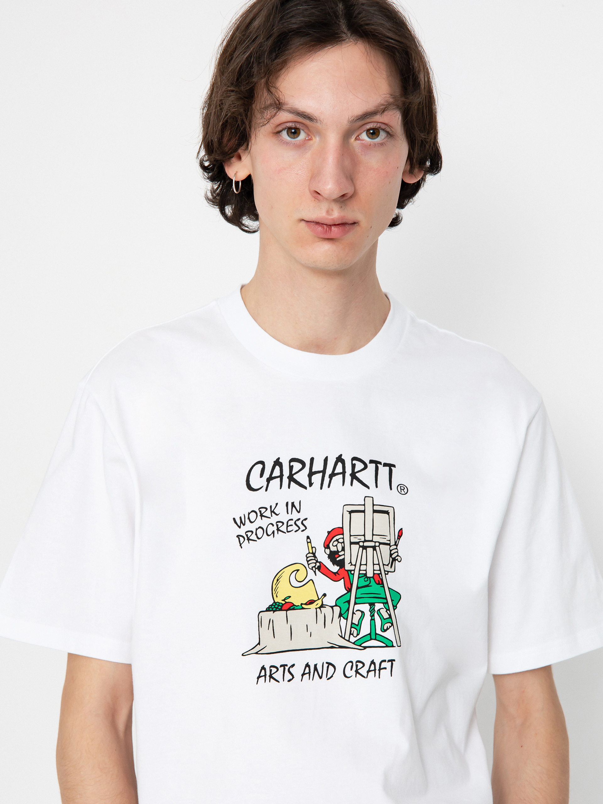 Tričko Carhartt WIP Art Supply (white)