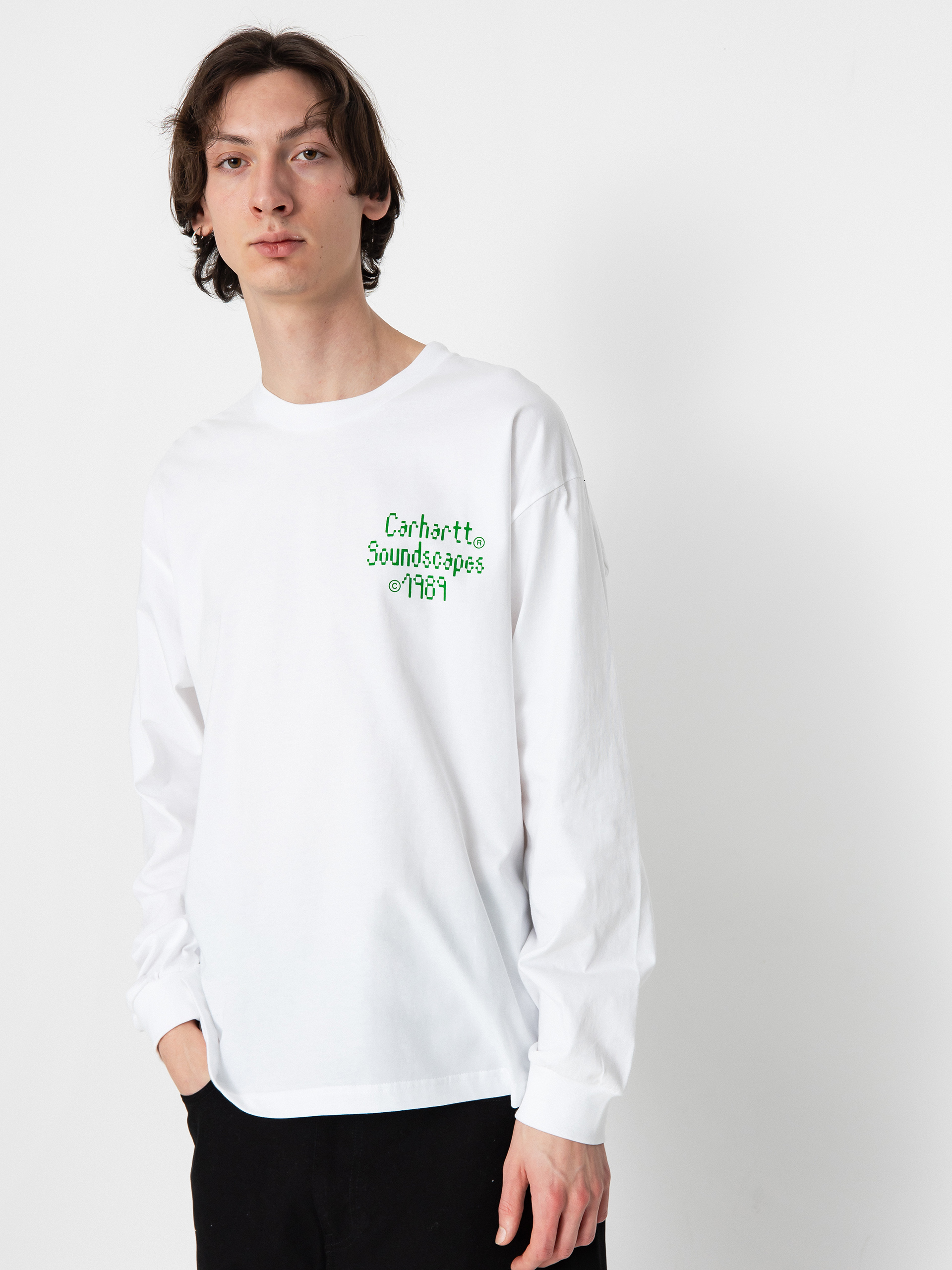 Triko Carhartt WIP Soundface (white)