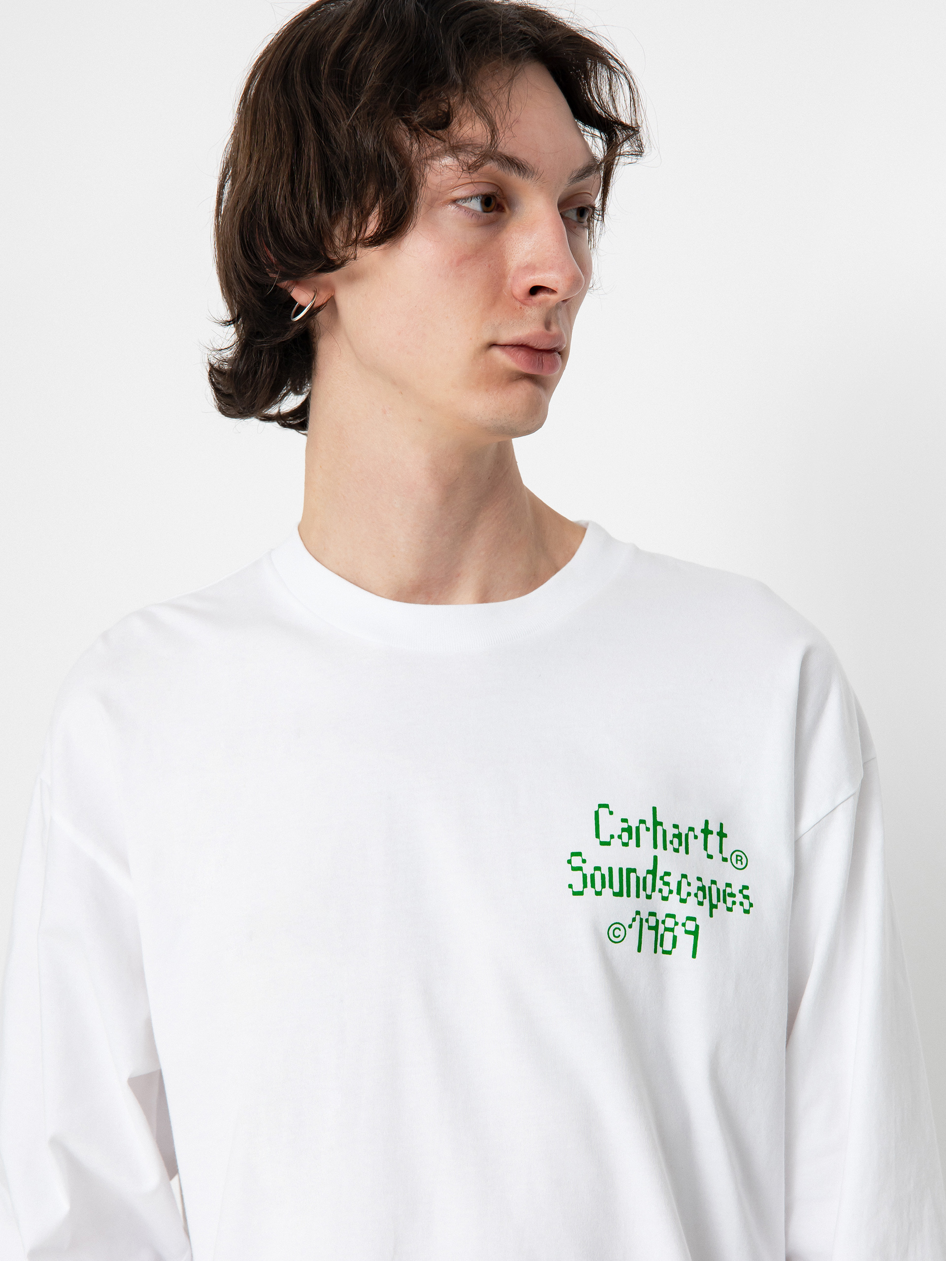 Triko Carhartt WIP Soundface (white)