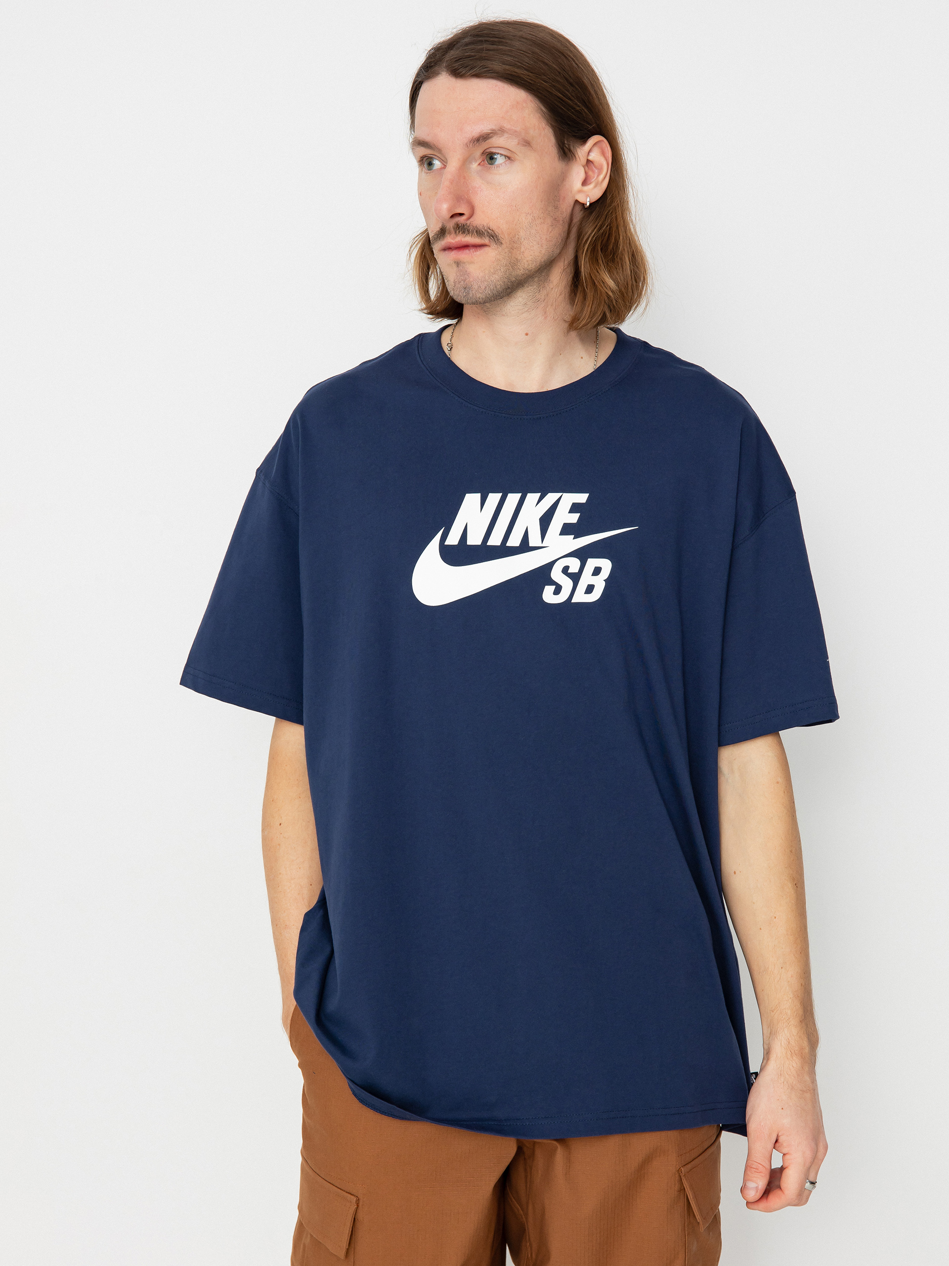 Tričko Nike SB Logo HBR (midnight navy)