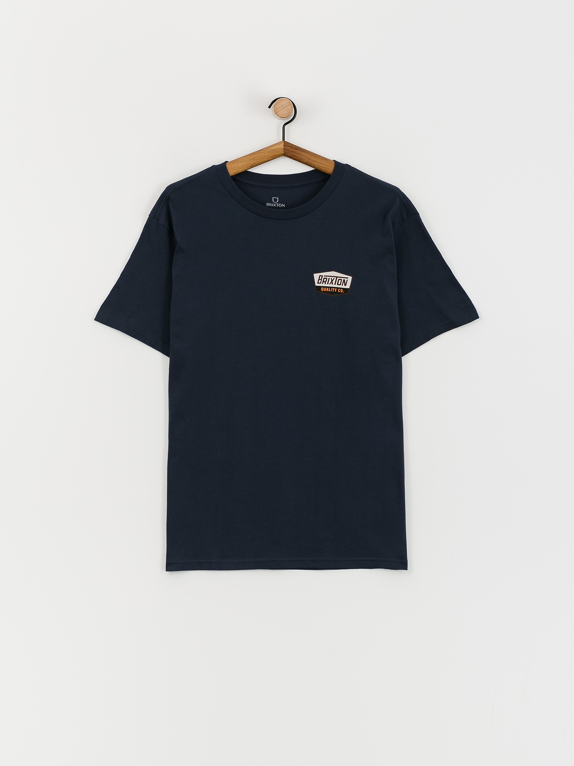 Tričko Brixton Regal Stt (washed navy/sepia)