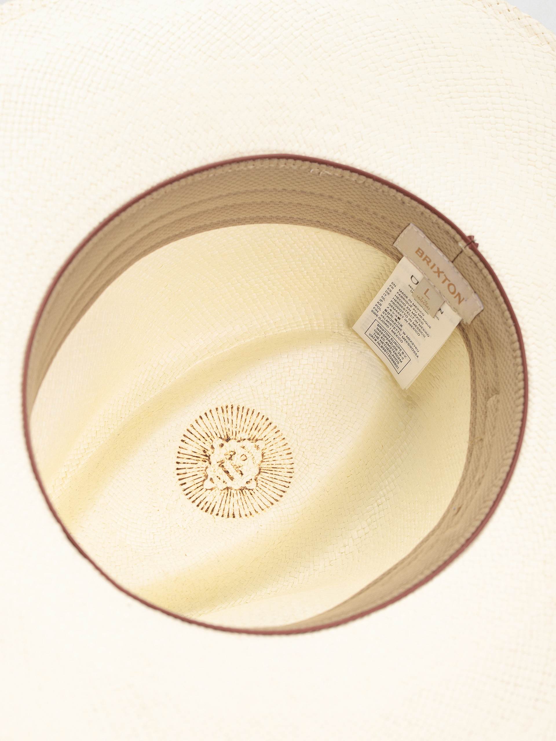 Klobouk Brixton Harper Panama Strawt (panama white)