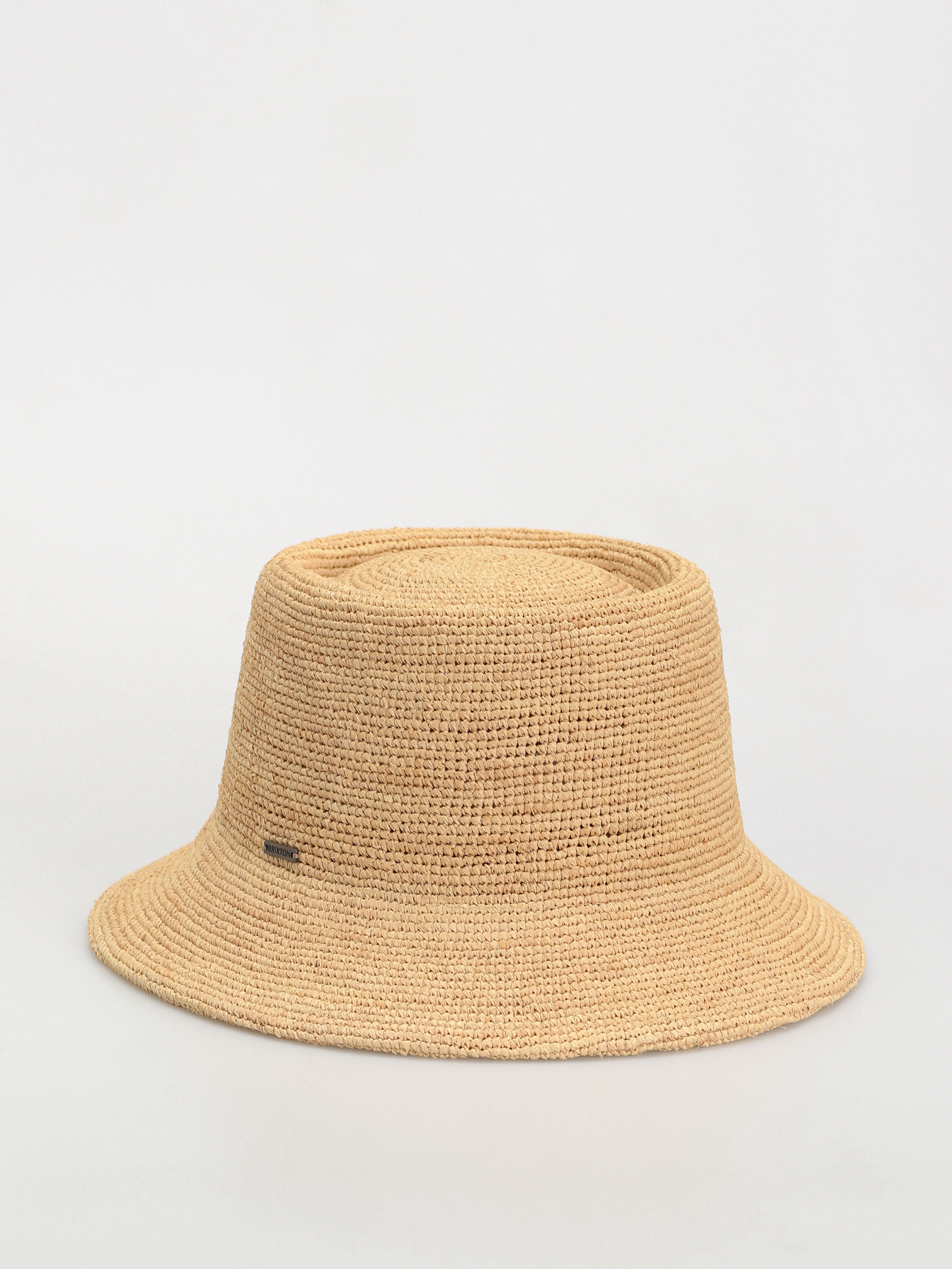 Klobouk Brixton Ellee Straw Buckett Wmn (tan)