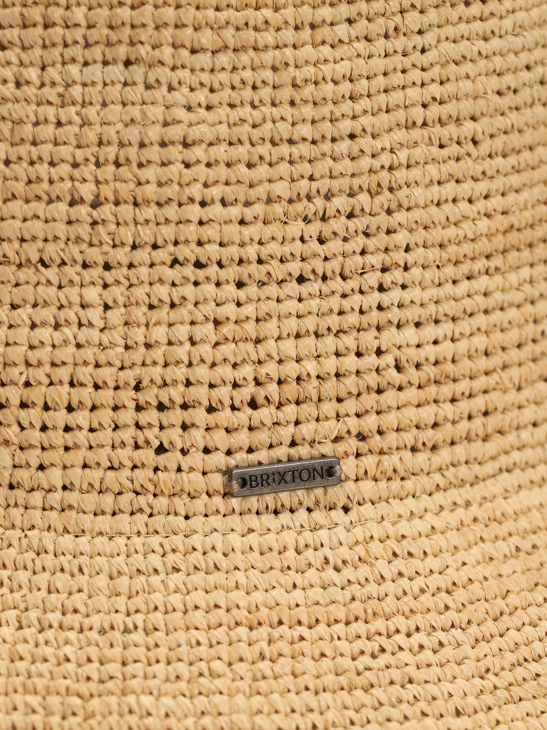 Klobouk Brixton Ellee Straw Buckett Wmn (tan)