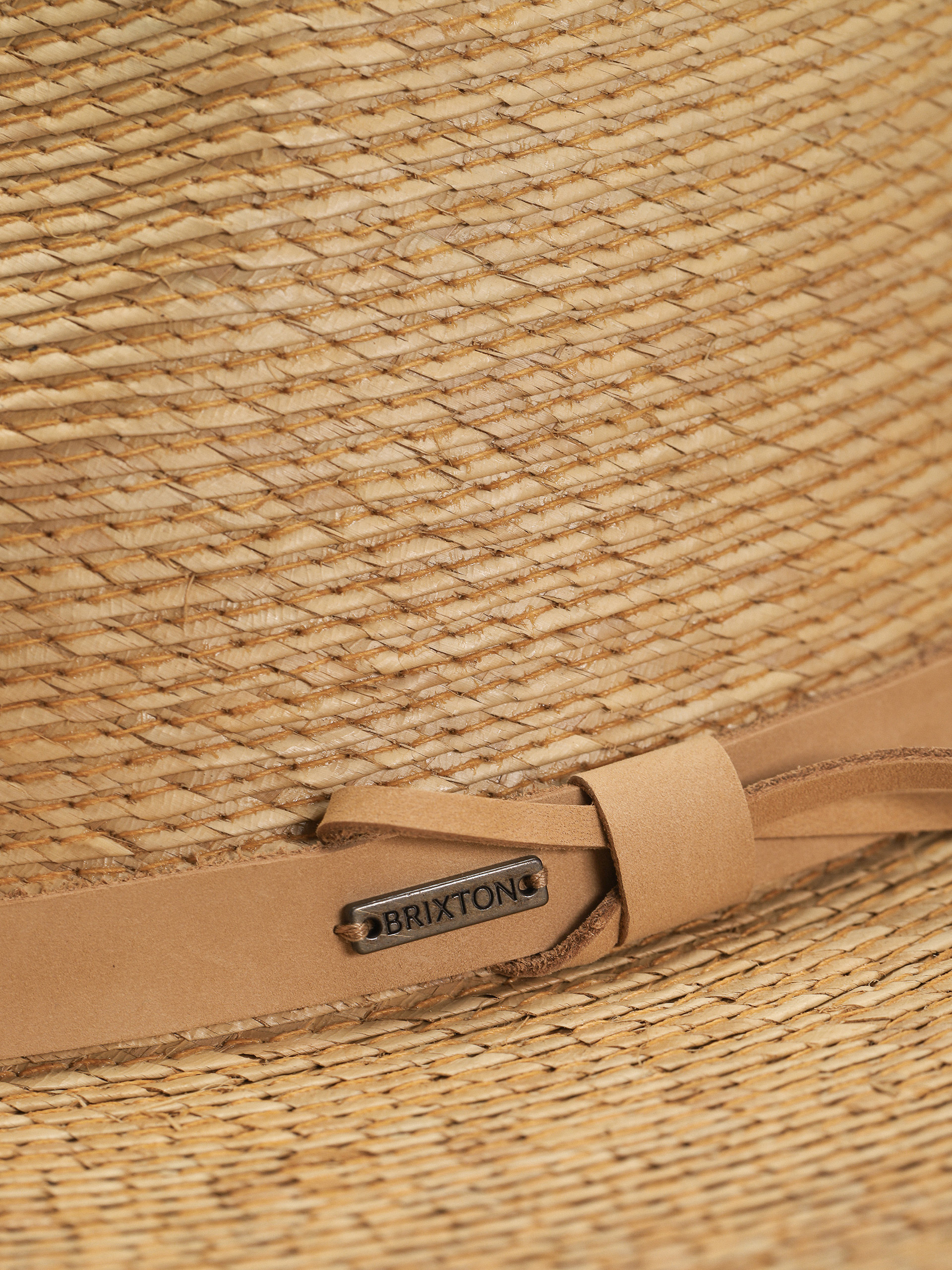 Klobouk Brixton Field Proper Straw (tan/tan)