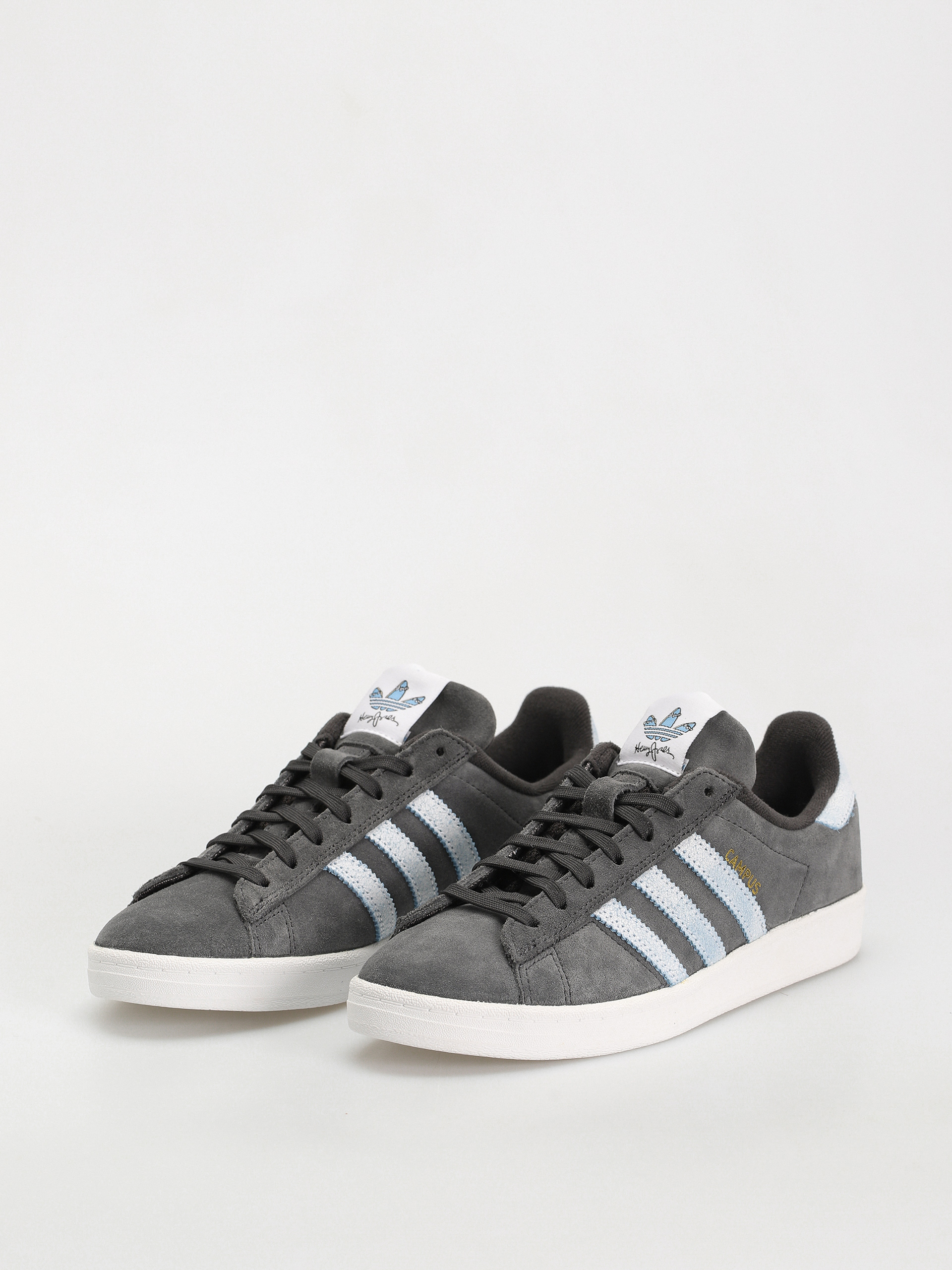 Boty adidas X Henry Campus ADV (carbon/ftwwht/ltblue)