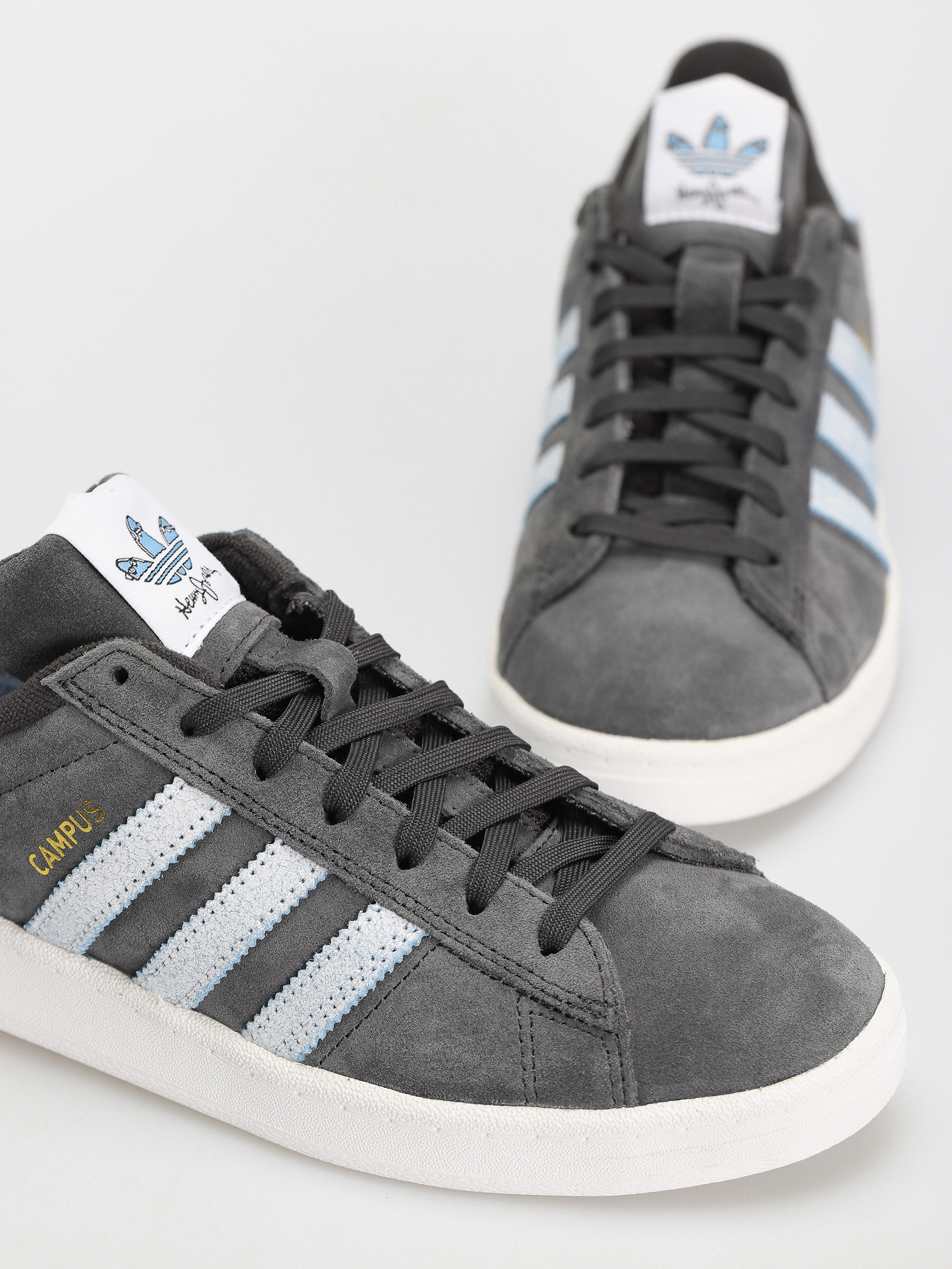 Boty adidas X Henry Campus ADV (carbon/ftwwht/ltblue)