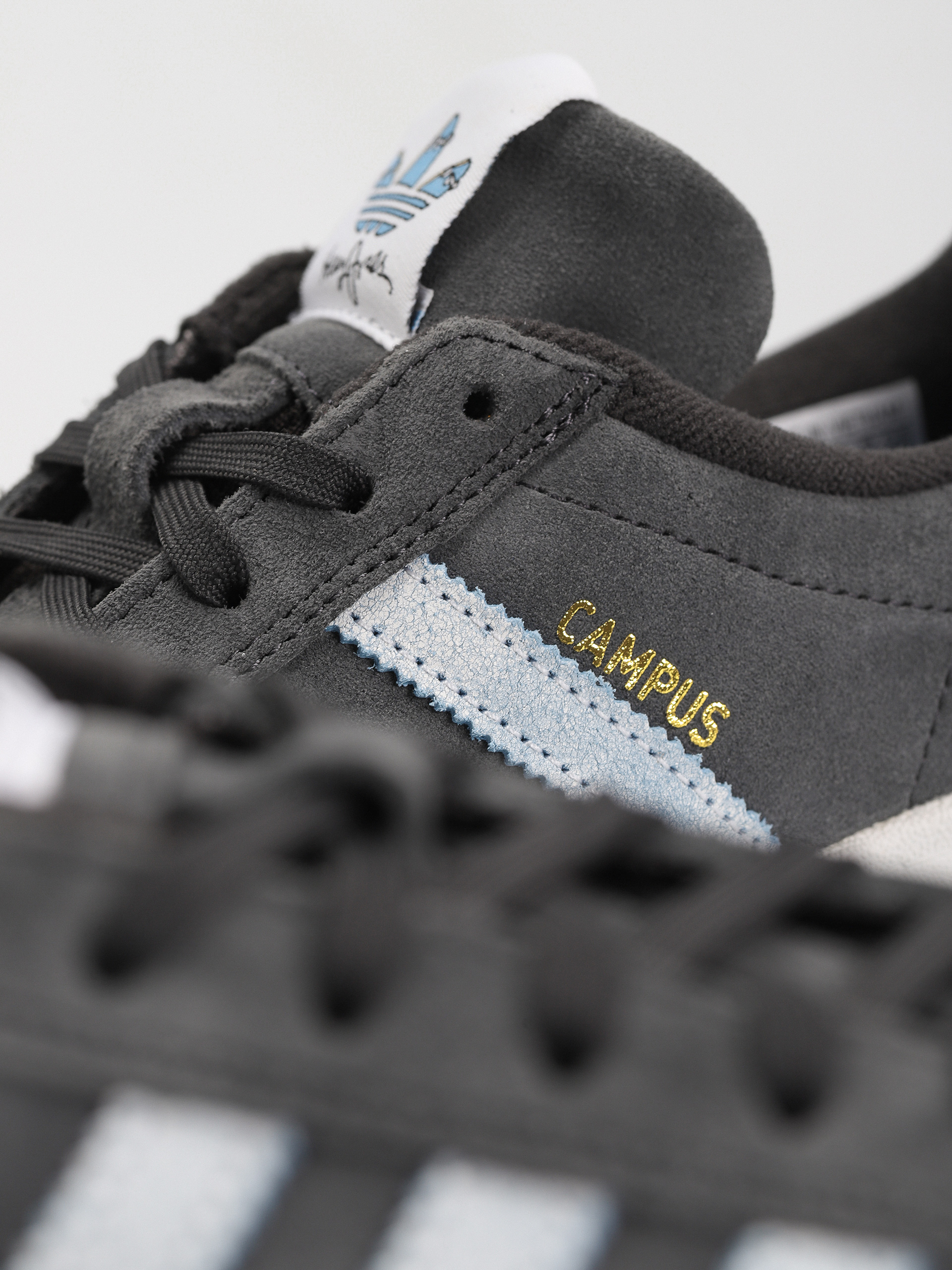 Boty adidas X Henry Campus ADV (carbon/ftwwht/ltblue)