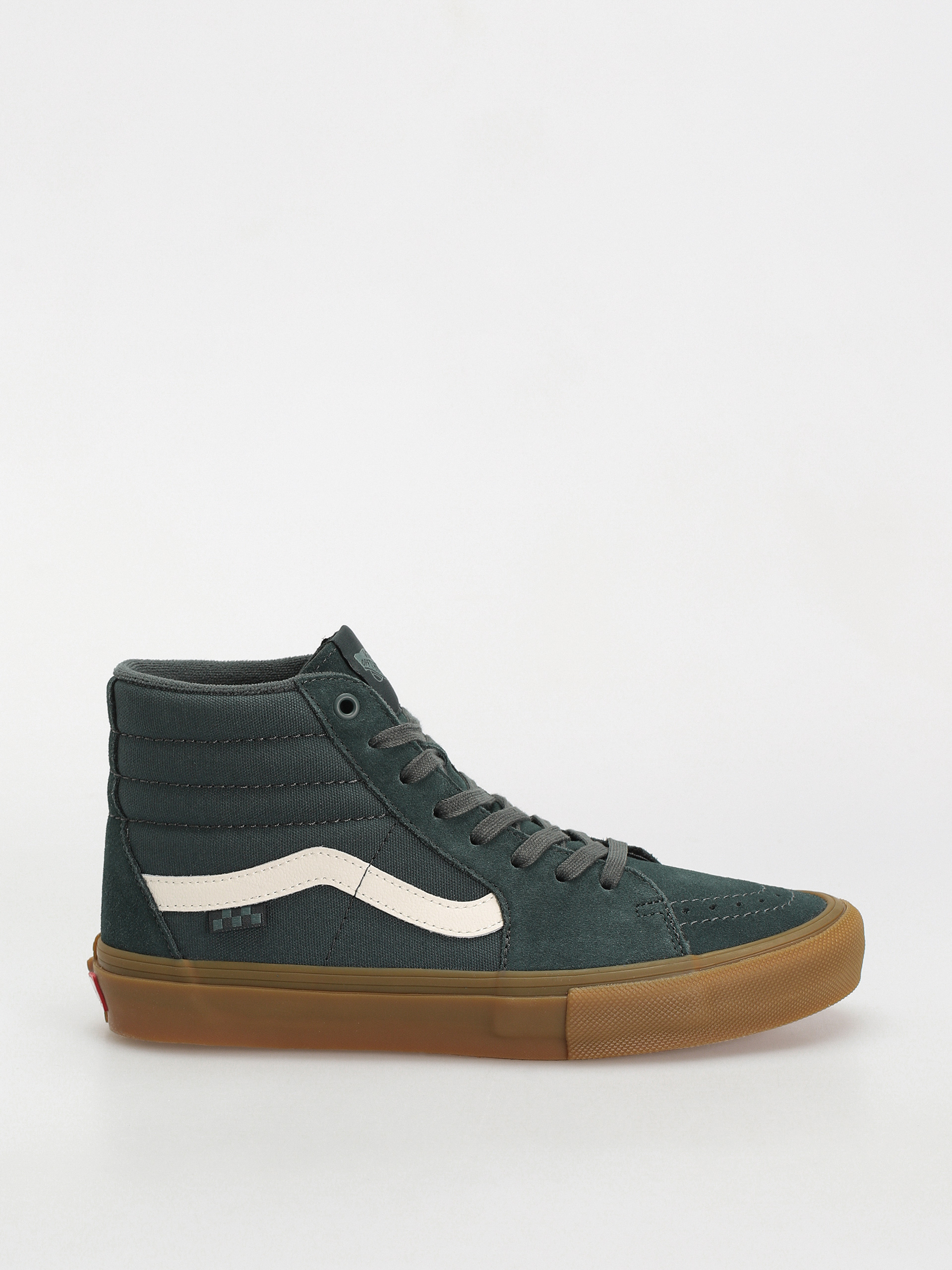 Boty Vans Skate Sk8 Hi (dark green/gum)