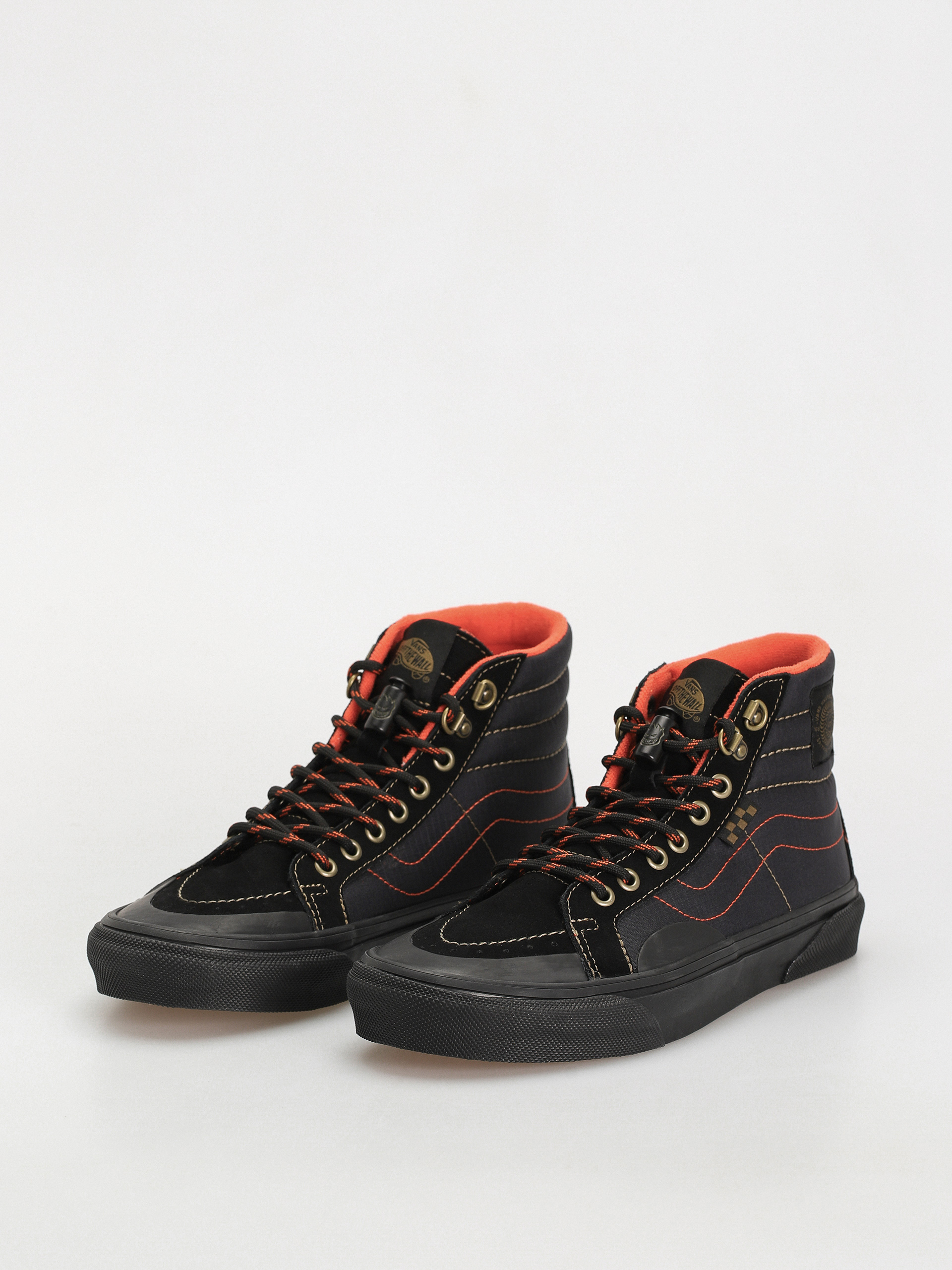 Boty Vans X Spitfire Skate Sk8 Hi Reissue (spitfire black/flame)